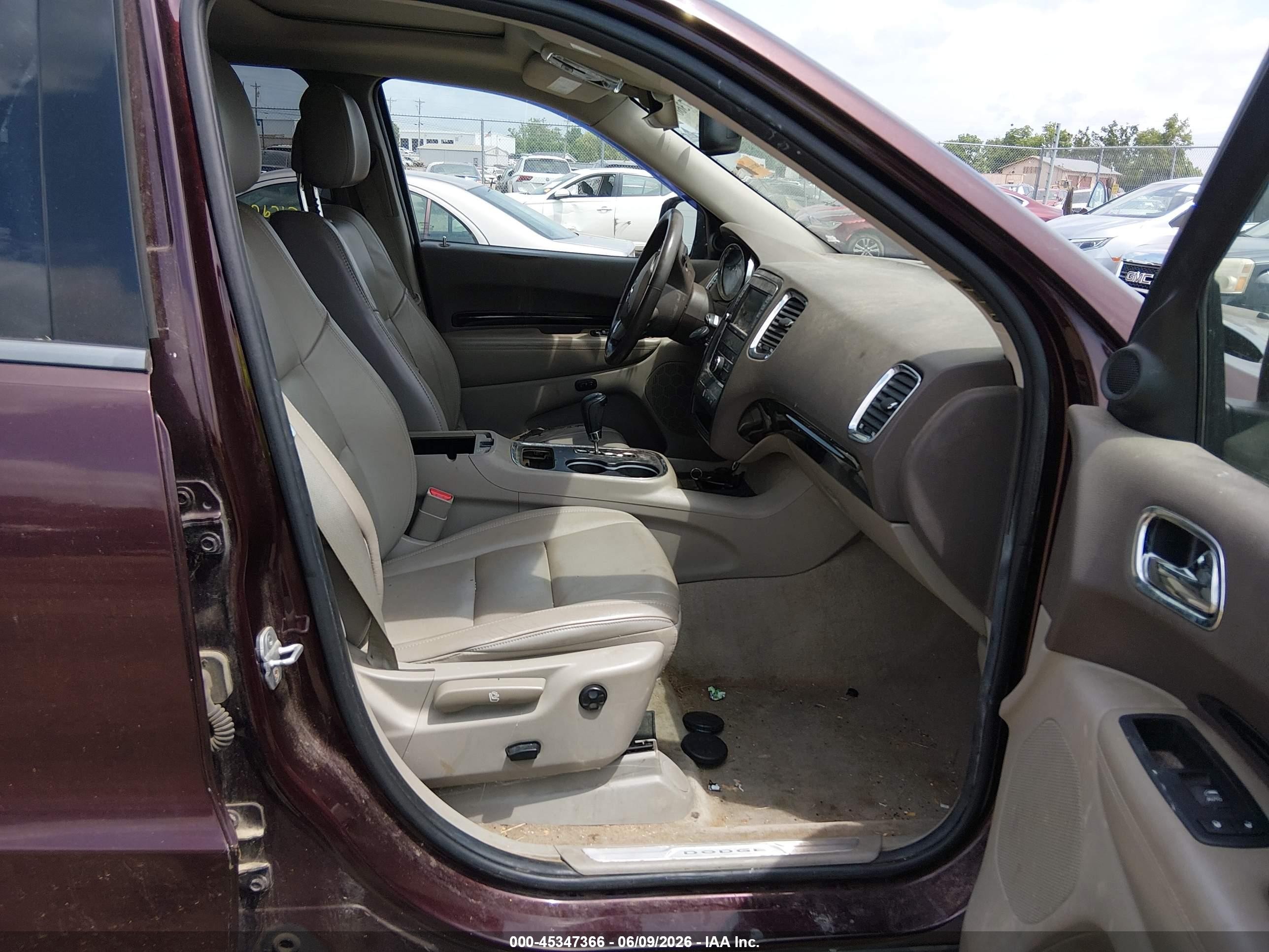 2012 Dodge Durango Crew Purple vin: 1C4RDJDG6CC336926