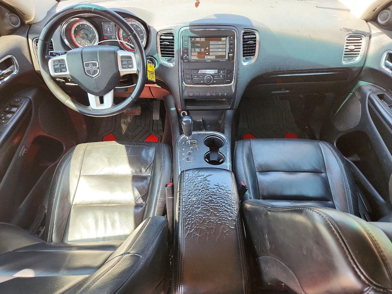 2013 Dodge Durango Crew Black vin: 1C4RDJDG6DC608568