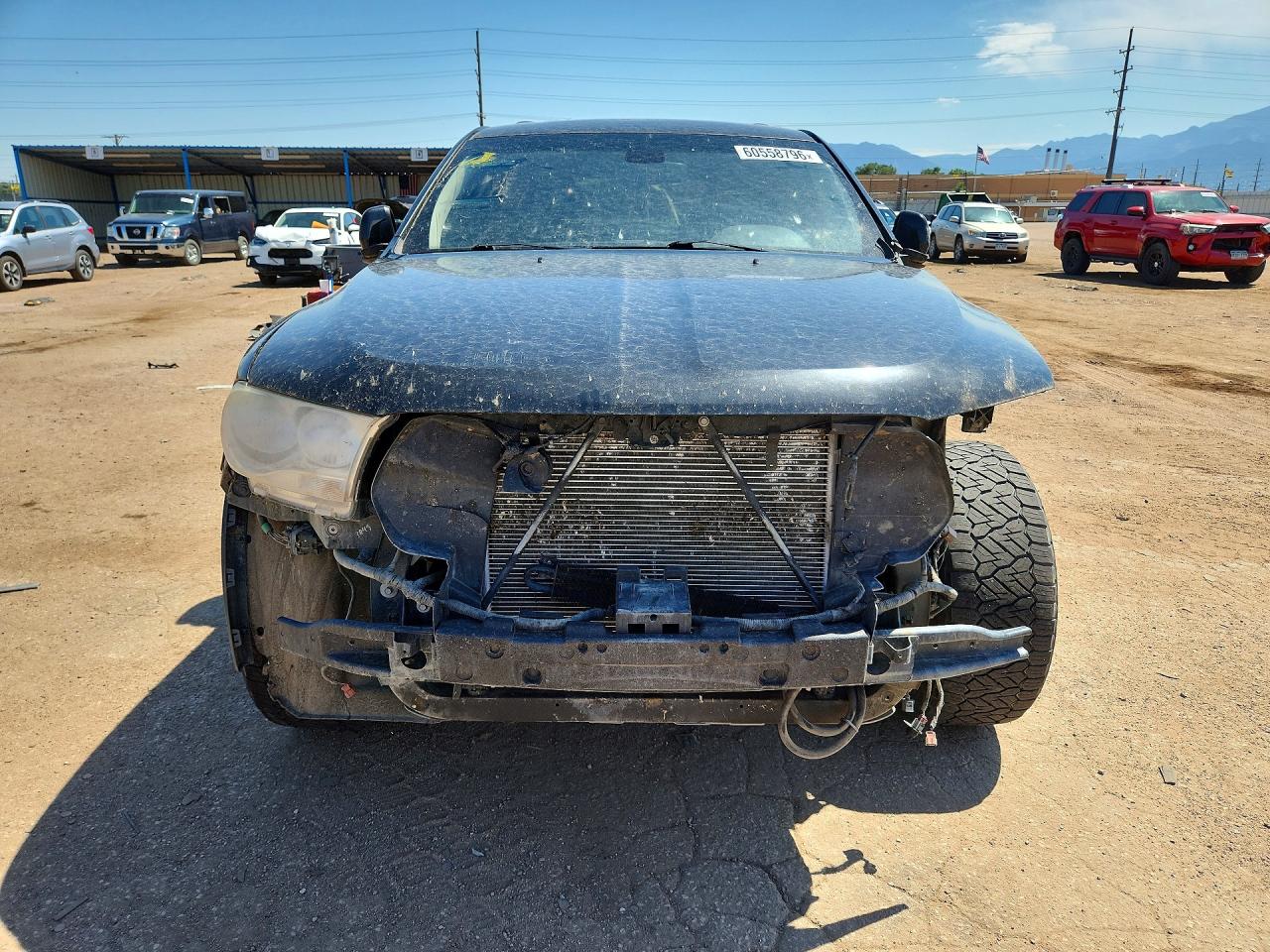 2013 Dodge Durango Crew Black vin: 1C4RDJDG6DC608568