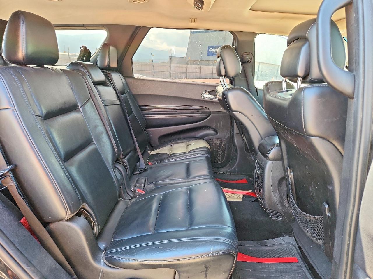 2013 Dodge Durango Crew Black vin: 1C4RDJDG6DC608568