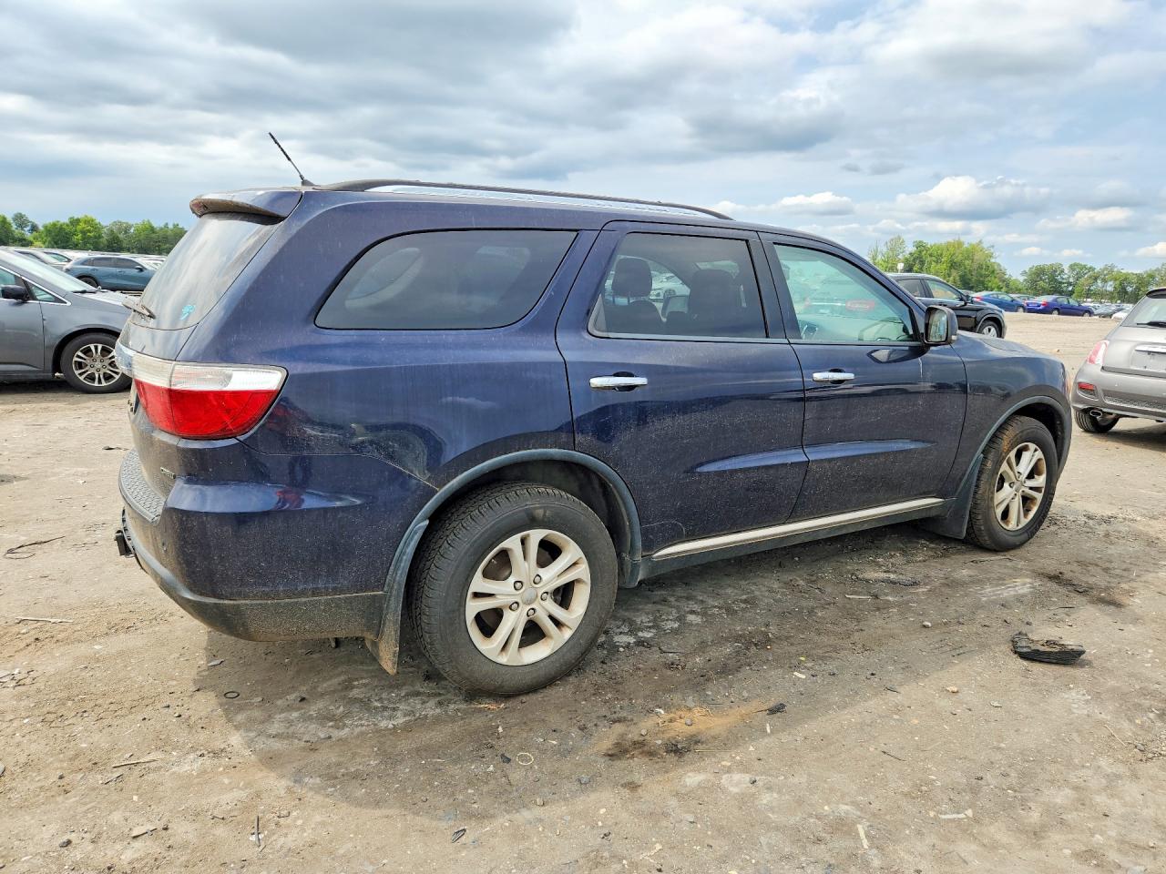 2013 Dodge Durango Crew Blue vin: 1C4RDJDG6DC608828