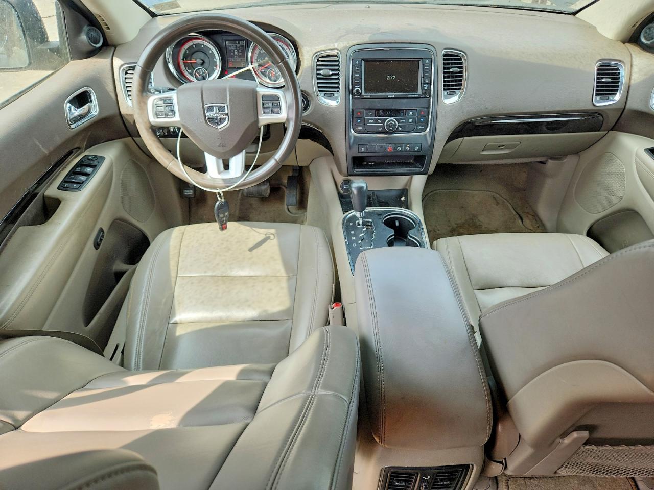2013 Dodge Durango Crew Blue vin: 1C4RDJDG6DC608828