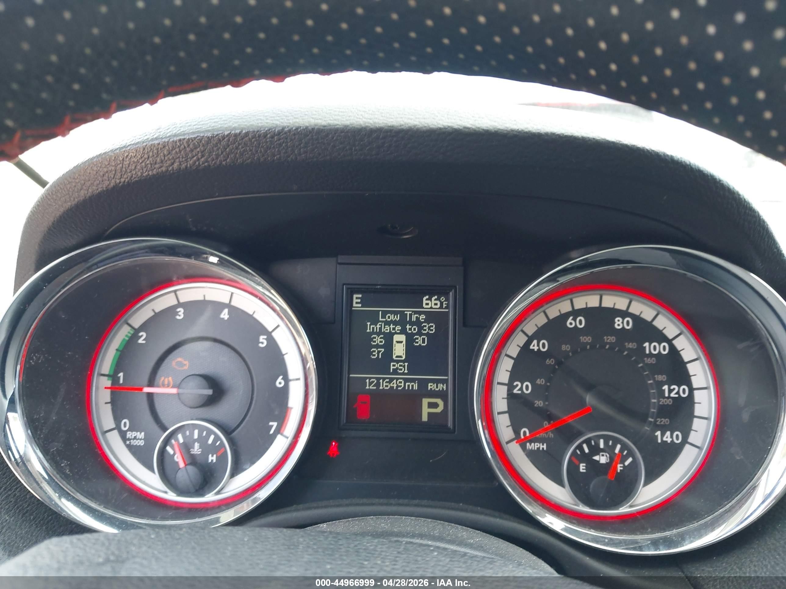 2013 Dodge Durango Crew Black vin: 1C4RDJDG6DC629243