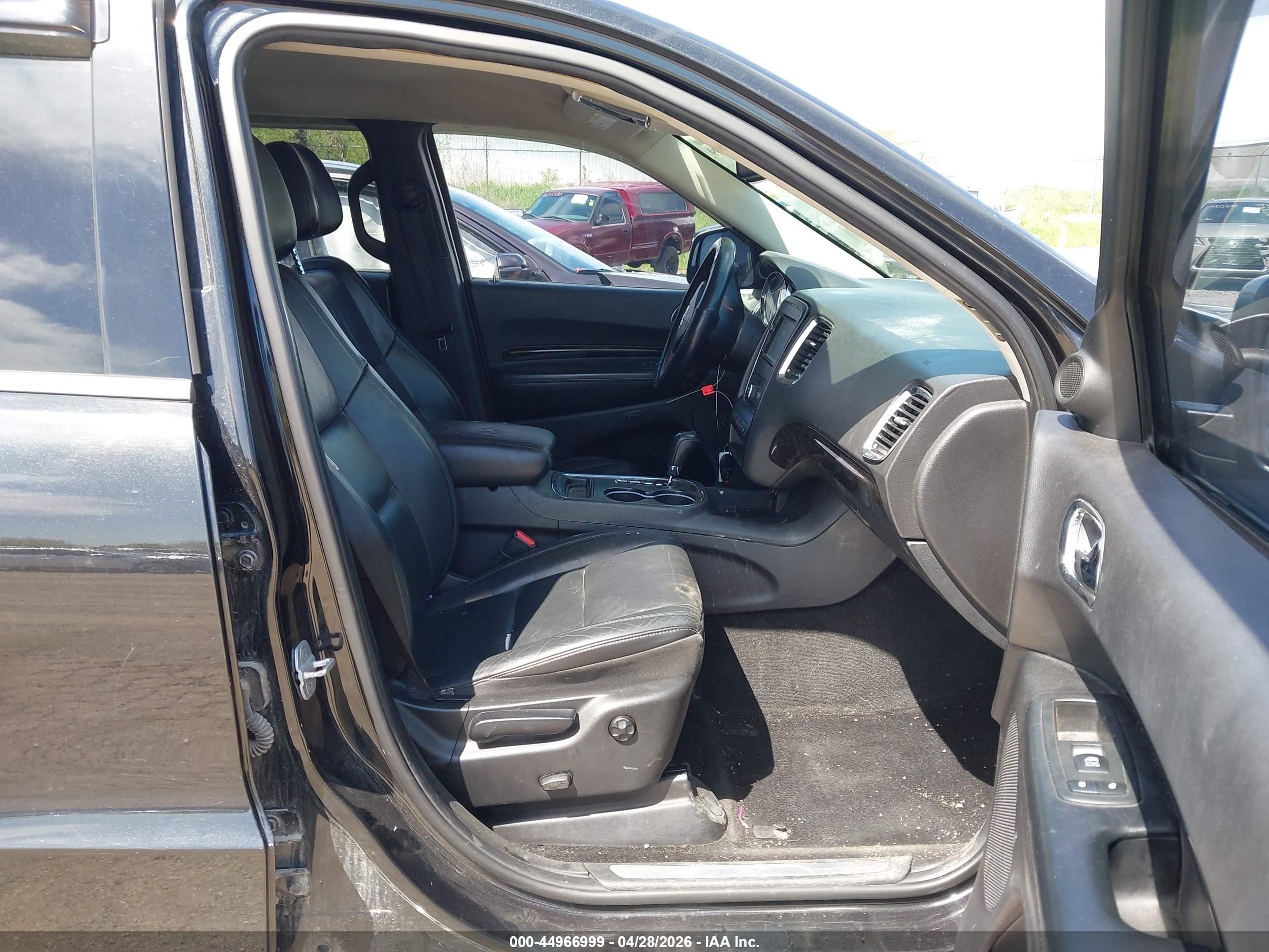2013 Dodge Durango Crew Black vin: 1C4RDJDG6DC629243