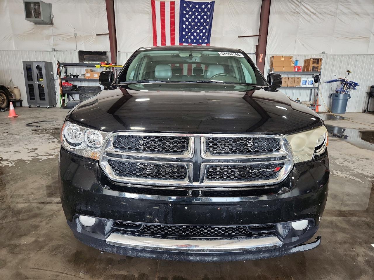 2013 Dodge Durango Crew Black vin: 1C4RDJDG6DC675672