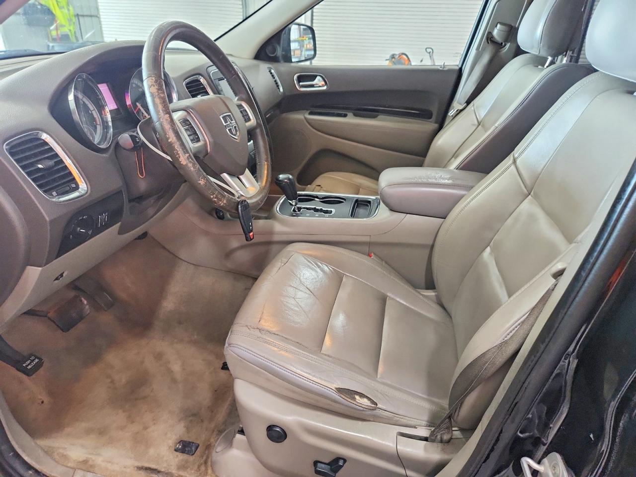 2013 Dodge Durango Crew Black vin: 1C4RDJDG6DC675672