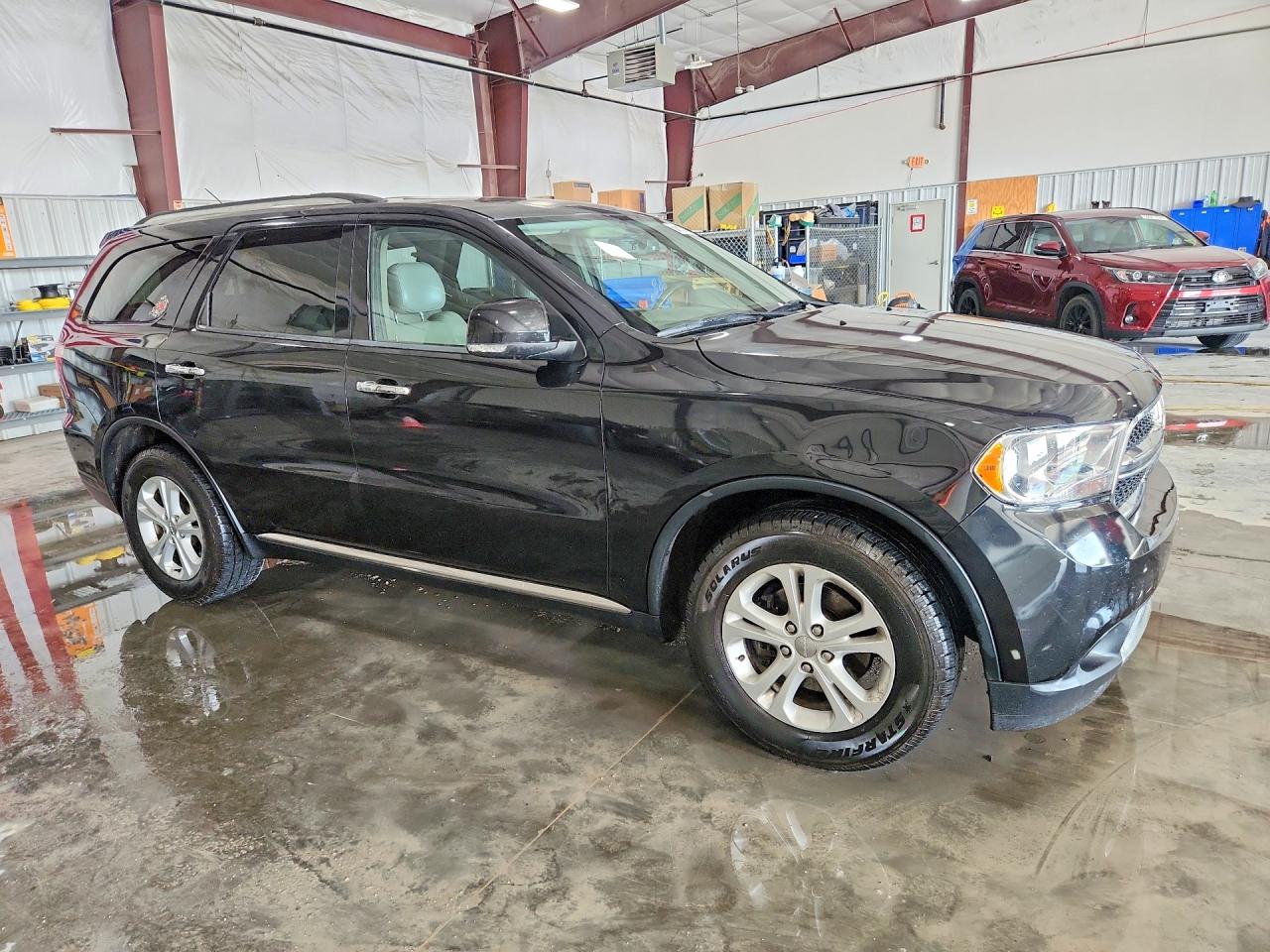 2013 Dodge Durango Crew Black vin: 1C4RDJDG6DC675672