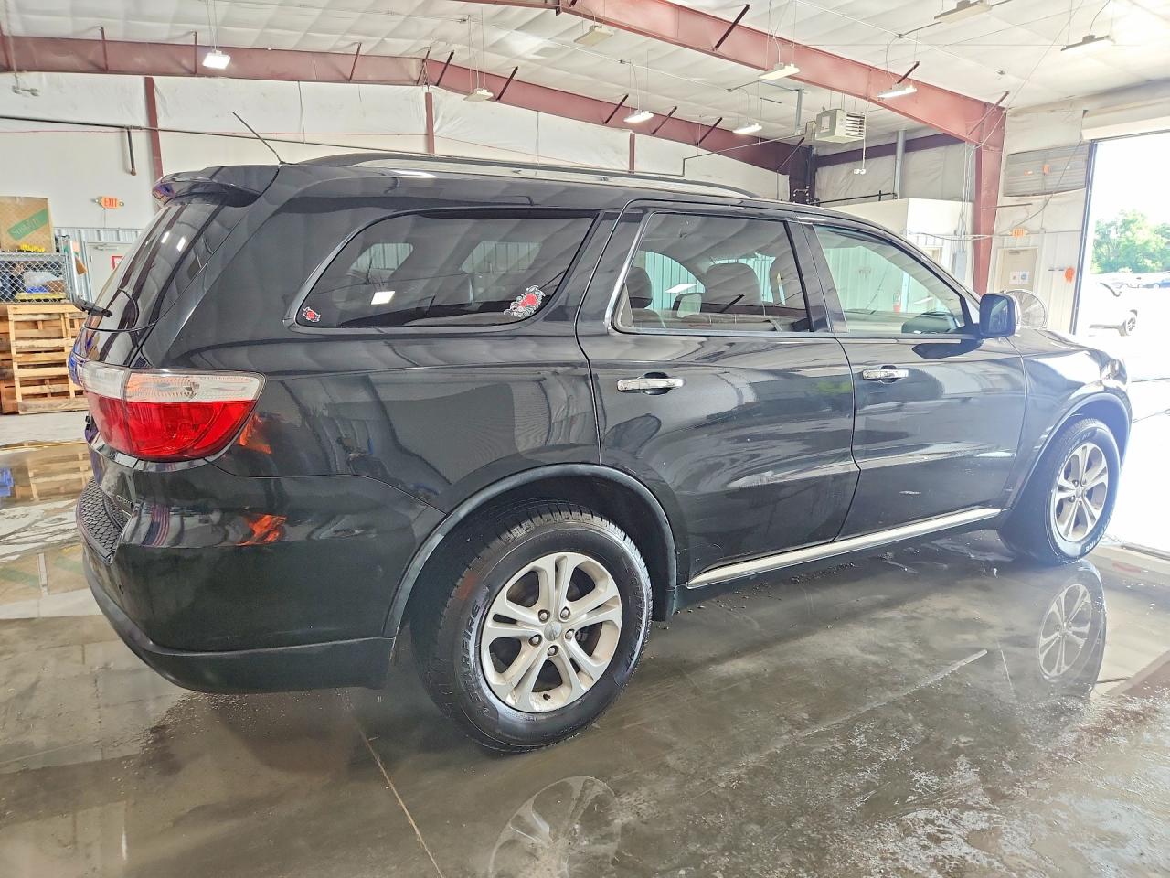 2013 Dodge Durango Crew Black vin: 1C4RDJDG6DC675672