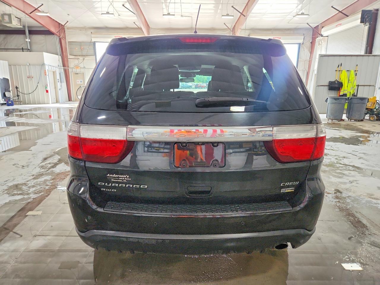 2013 Dodge Durango Crew Black vin: 1C4RDJDG6DC675672