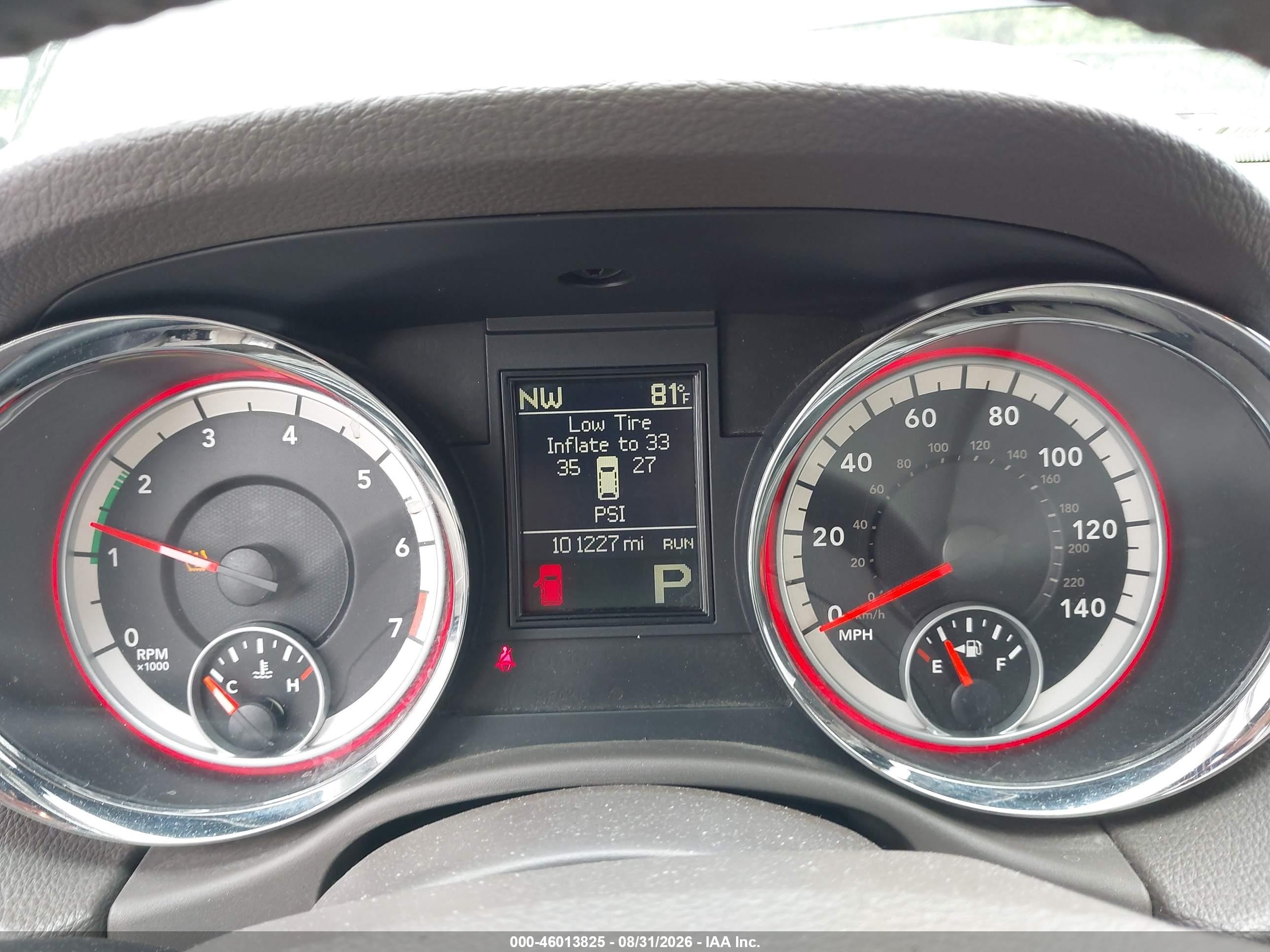 2013 Dodge Durango Crew Черный vin: 1C4RDJDG6DC682380