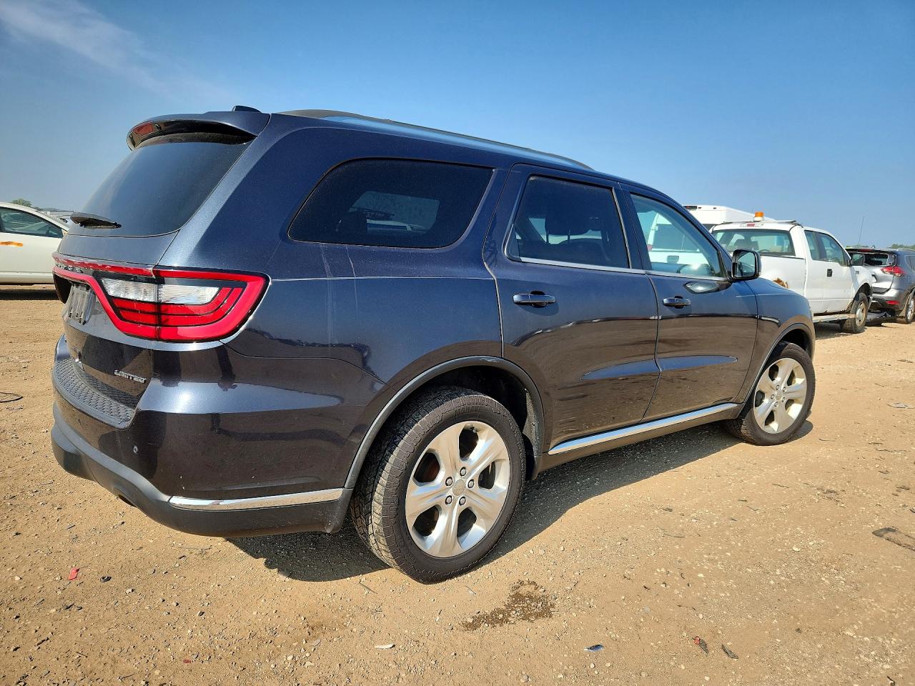 2014 Dodge Durango Limited Gray vin: 1C4RDJDG6EC360808