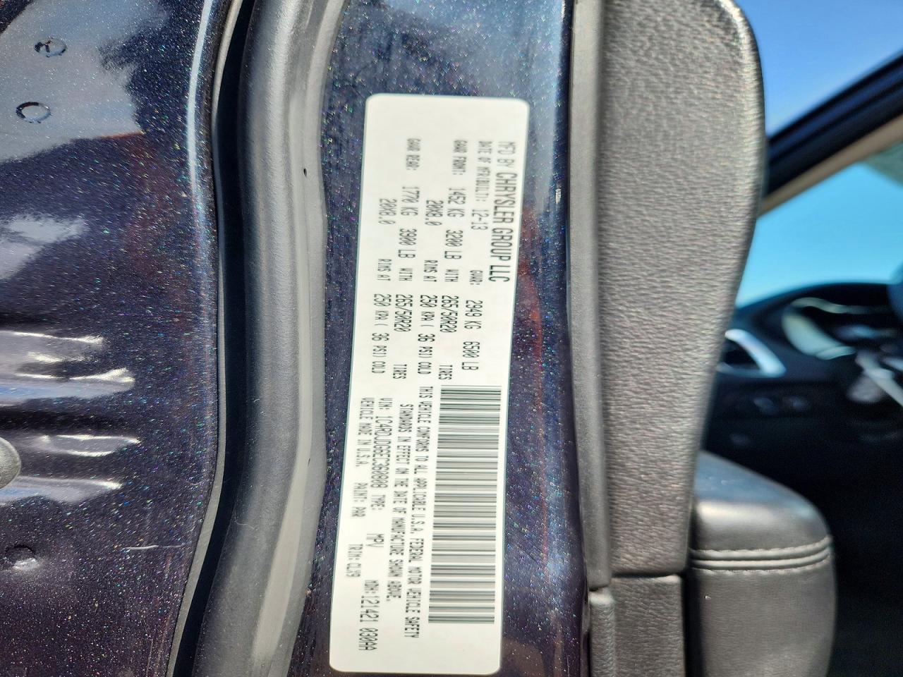 2014 Dodge Durango Limited Gray vin: 1C4RDJDG6EC360808