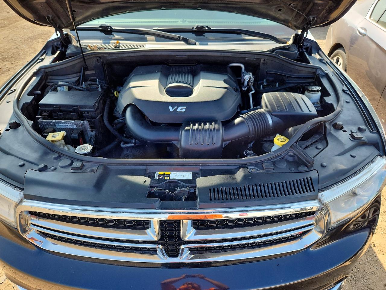 2014 Dodge Durango Limited Gray vin: 1C4RDJDG6EC360808