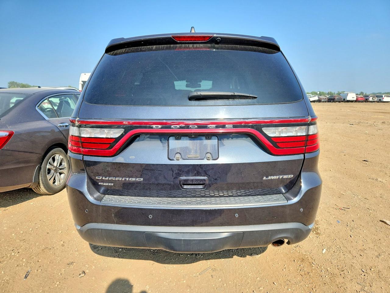 2014 Dodge Durango Limited Gray vin: 1C4RDJDG6EC360808