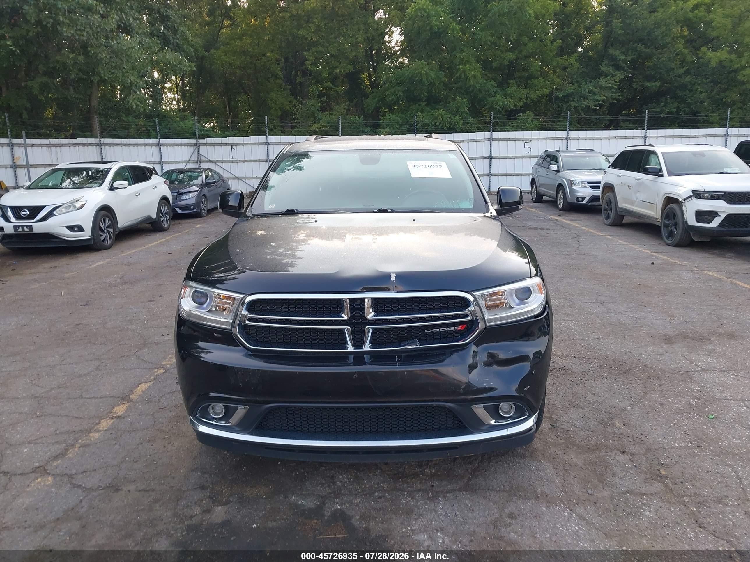 2014 Dodge Durango Limited Black vin: 1C4RDJDG6EC388687