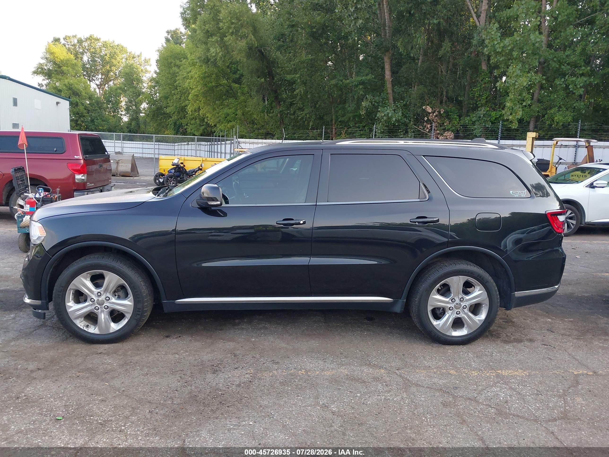 2014 Dodge Durango Limited Black vin: 1C4RDJDG6EC388687