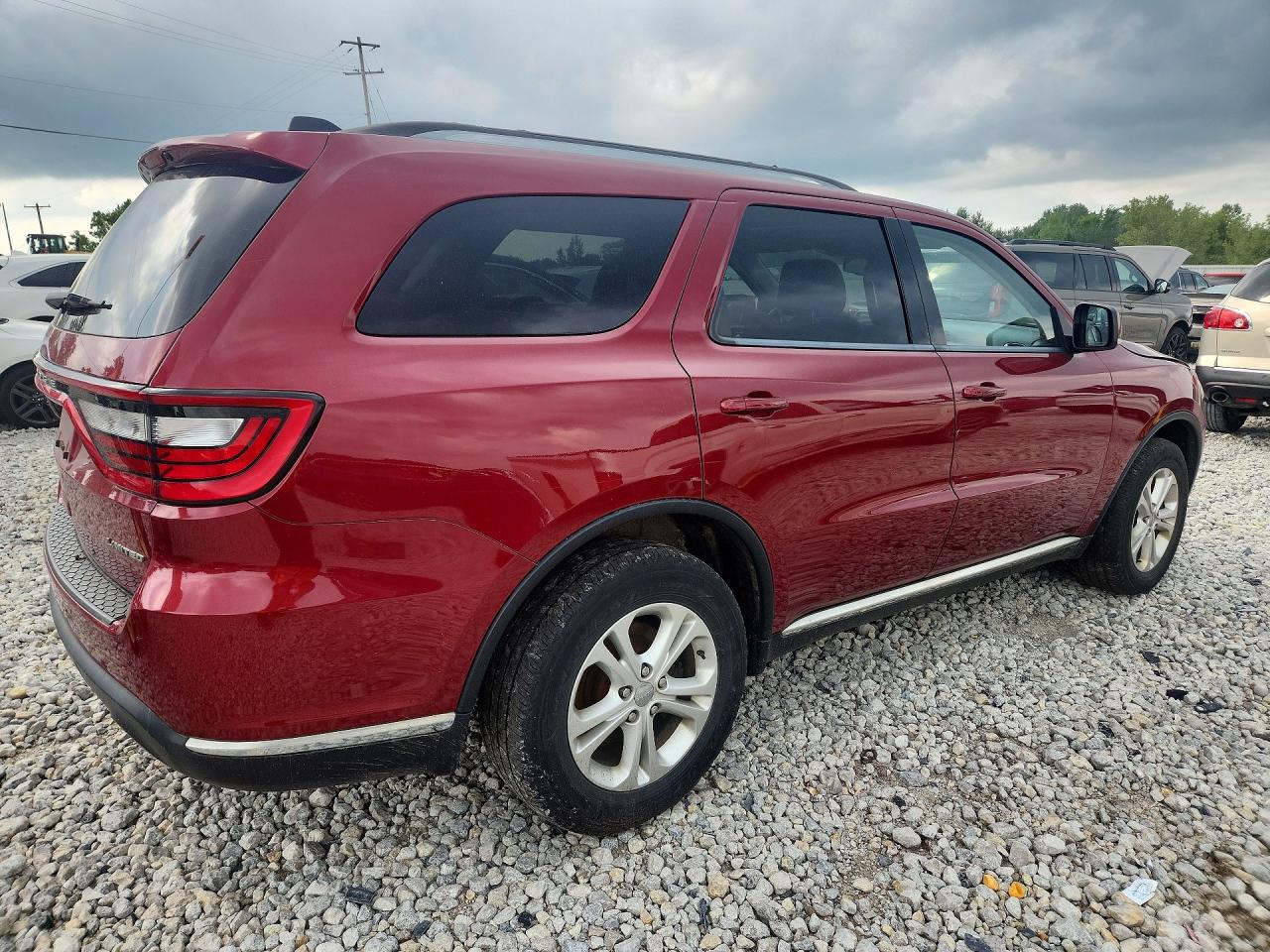 2014 Dodge Durango Limited Красный vin: 1C4RDJDG6EC425365