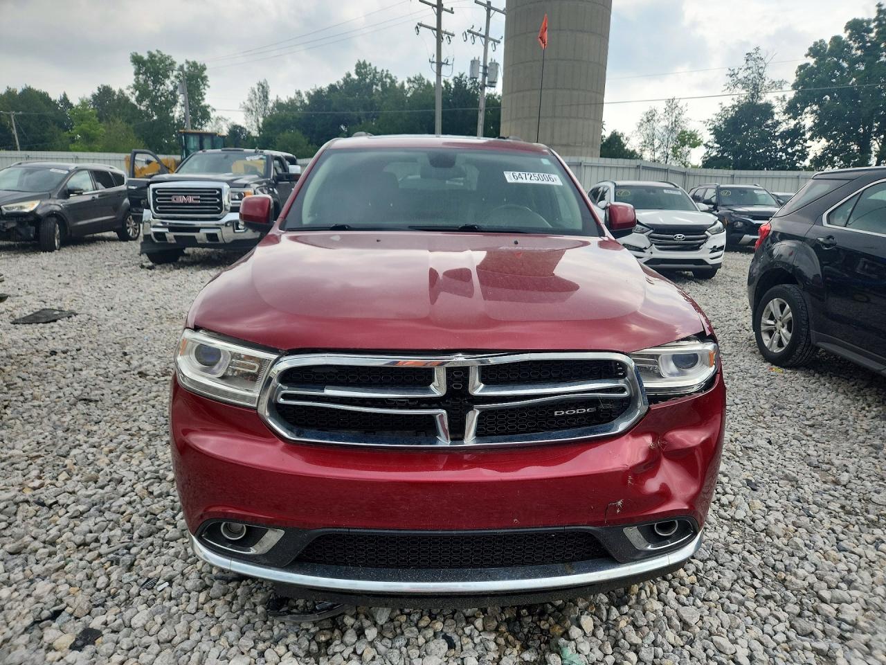 2014 Dodge Durango Limited Красный vin: 1C4RDJDG6EC425365