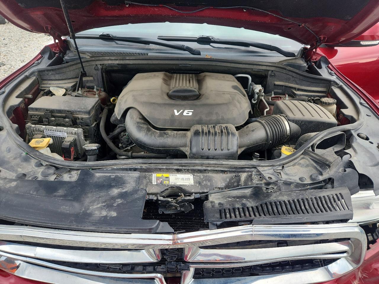 2014 Dodge Durango Limited Красный vin: 1C4RDJDG6EC425365