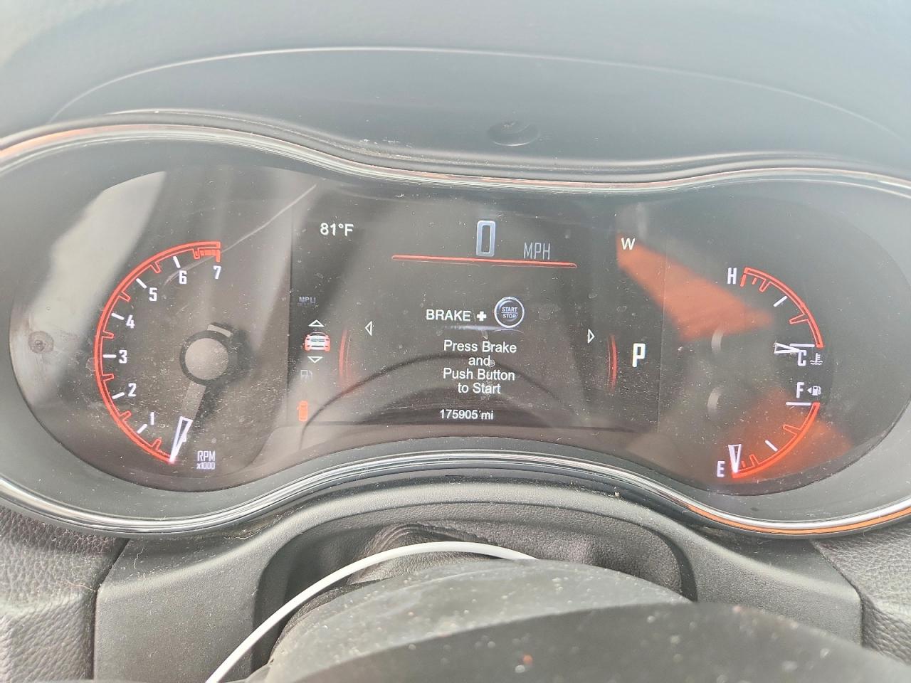 2014 Dodge Durango Limited Красный vin: 1C4RDJDG6EC425365