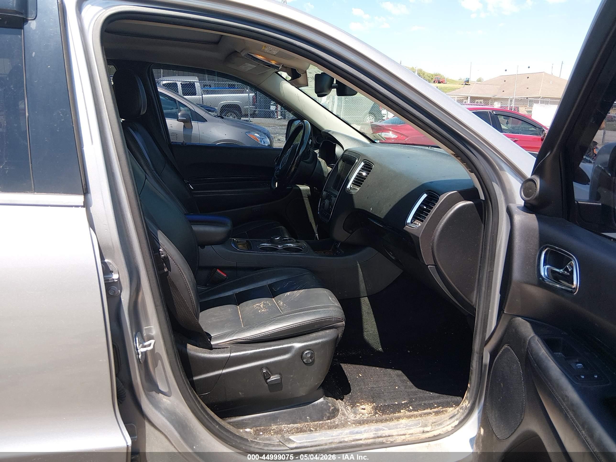 2014 Dodge Durango Limited Silver vin: 1C4RDJDG6EC451044