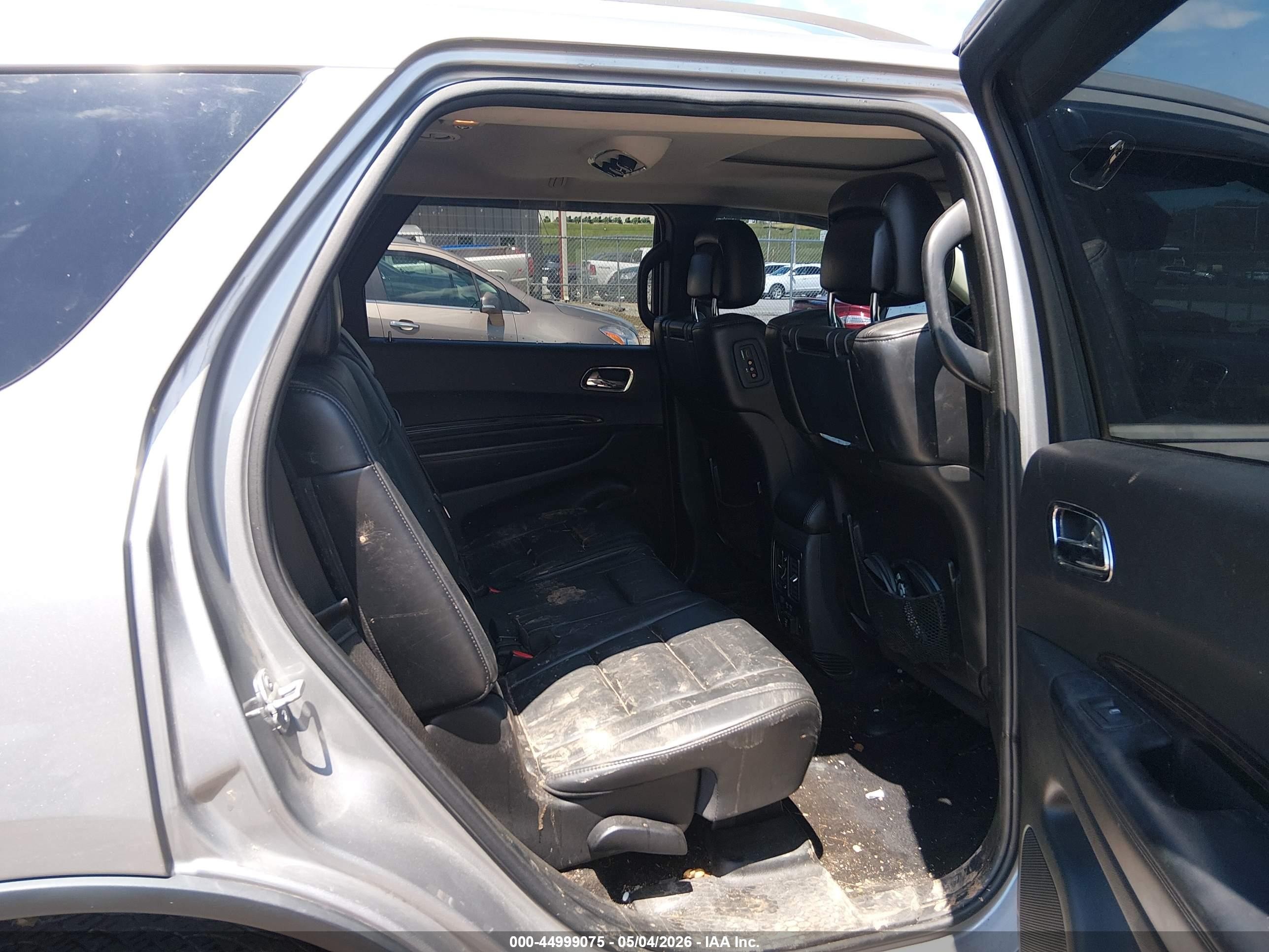 2014 Dodge Durango Limited Silver vin: 1C4RDJDG6EC451044