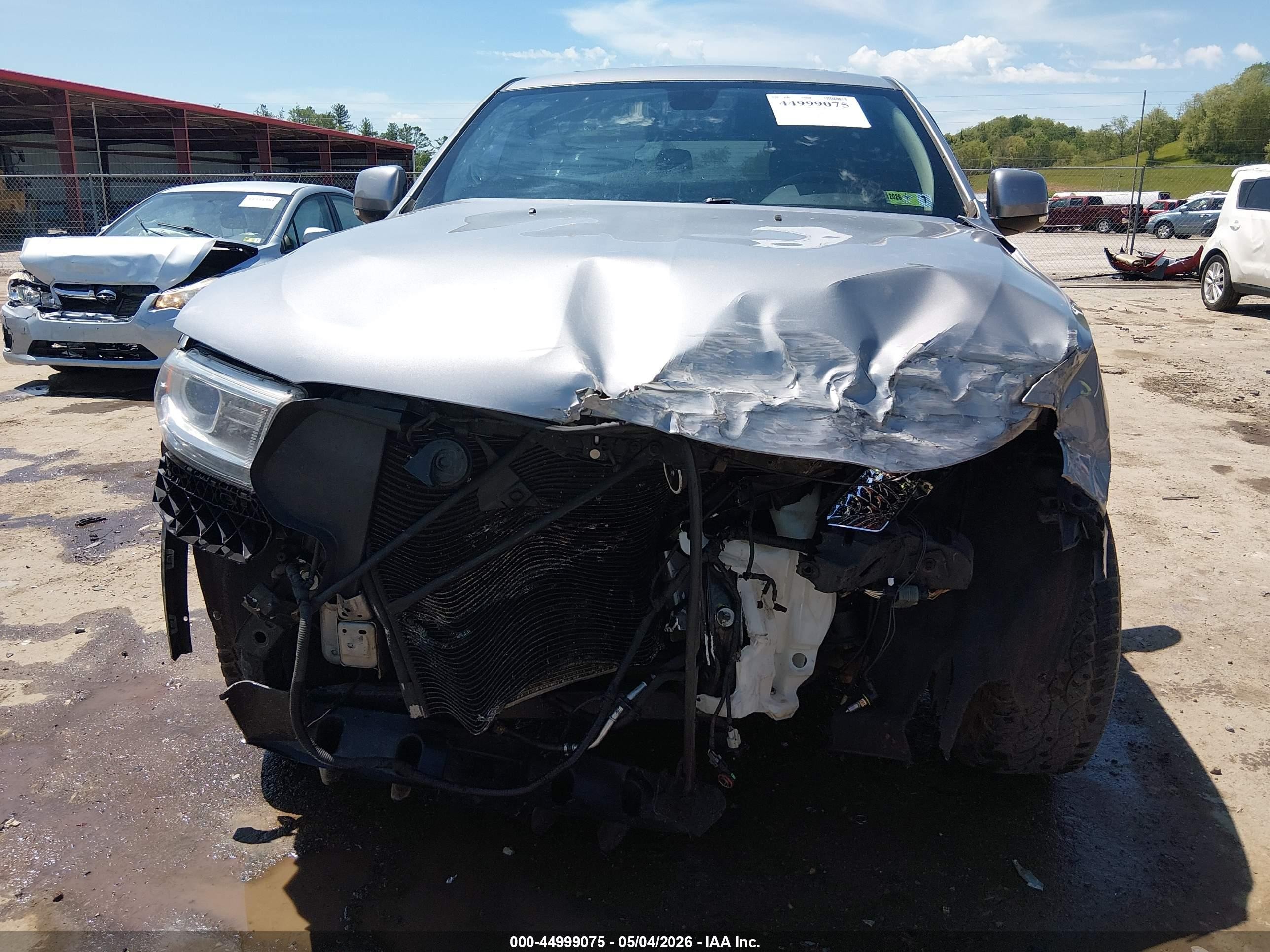 2014 Dodge Durango Limited Silver vin: 1C4RDJDG6EC451044