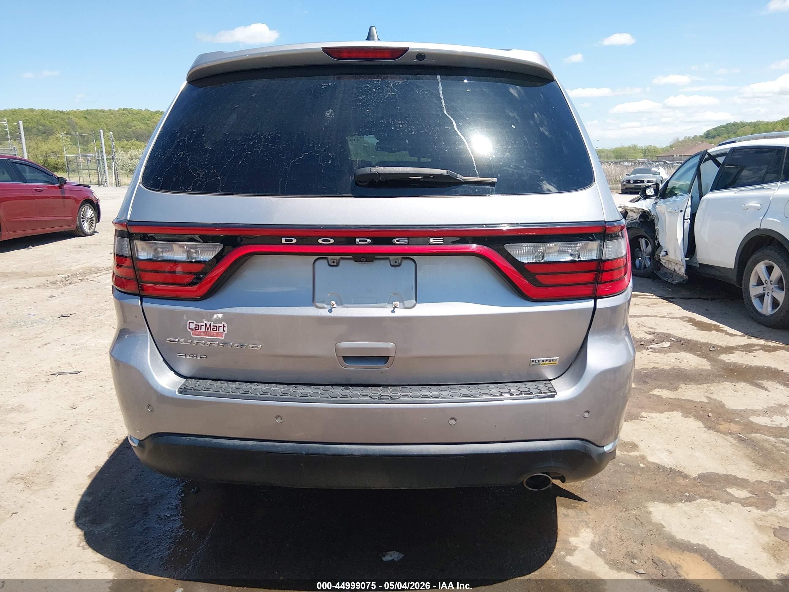 2014 Dodge Durango Limited Silver vin: 1C4RDJDG6EC451044