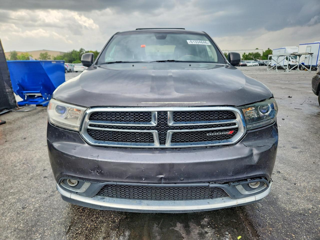 2014 Dodge Durango Limited Gray vin: 1C4RDJDG6EC539544