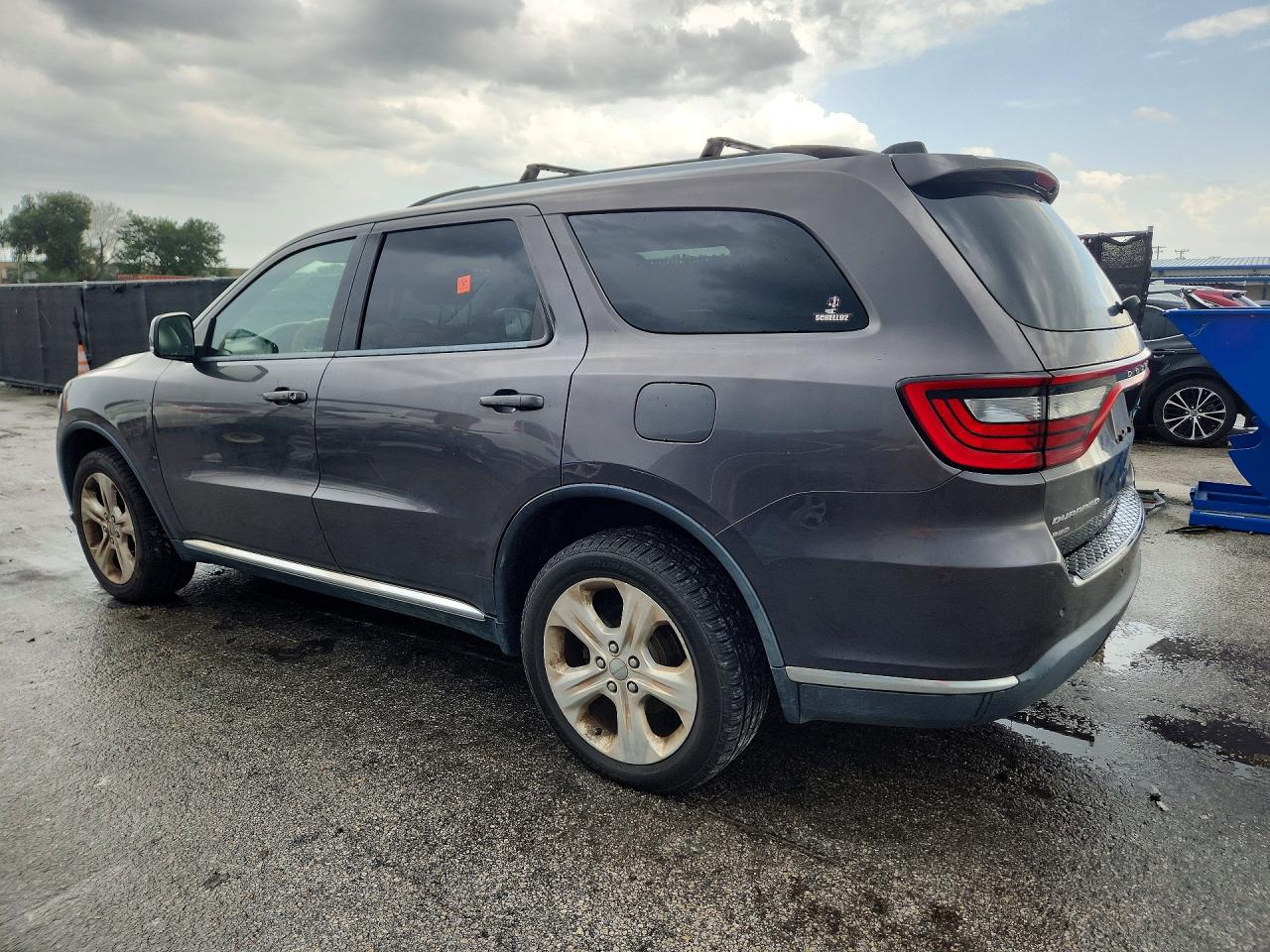 2014 Dodge Durango Limited Gray vin: 1C4RDJDG6EC539544