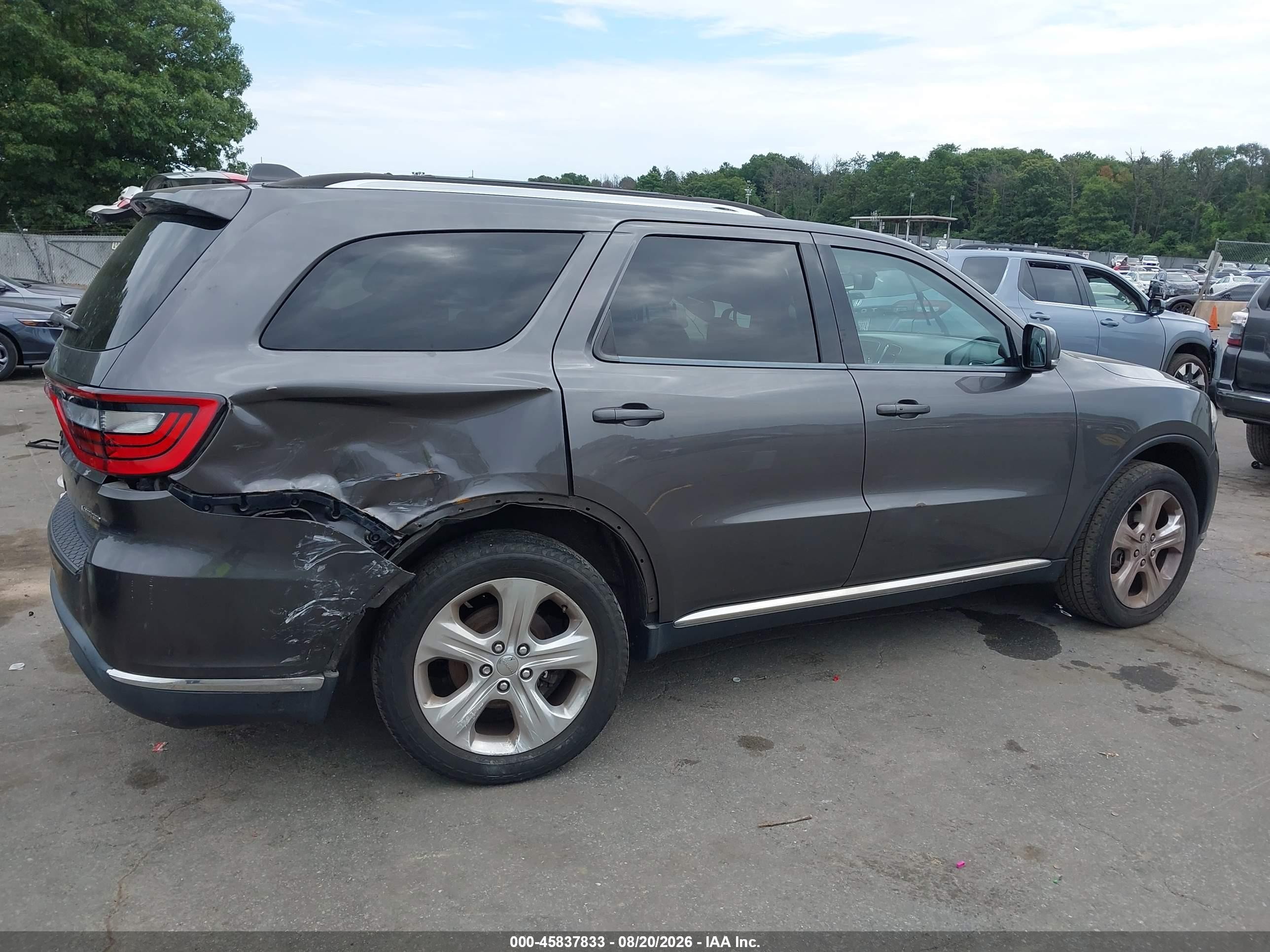 2014 Dodge Durango Limited Black vin: 1C4RDJDG6EC598383