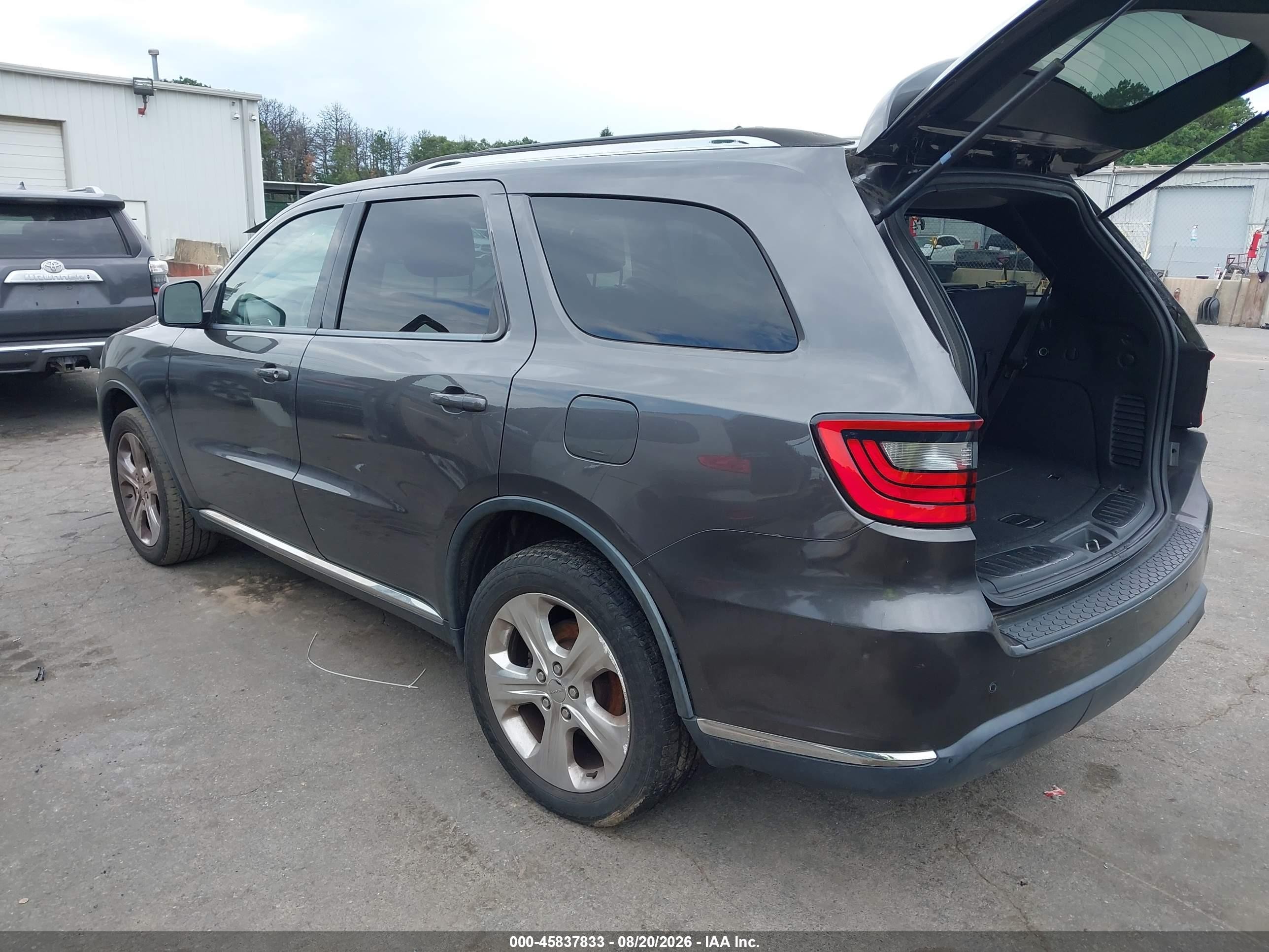2014 Dodge Durango Limited Black vin: 1C4RDJDG6EC598383