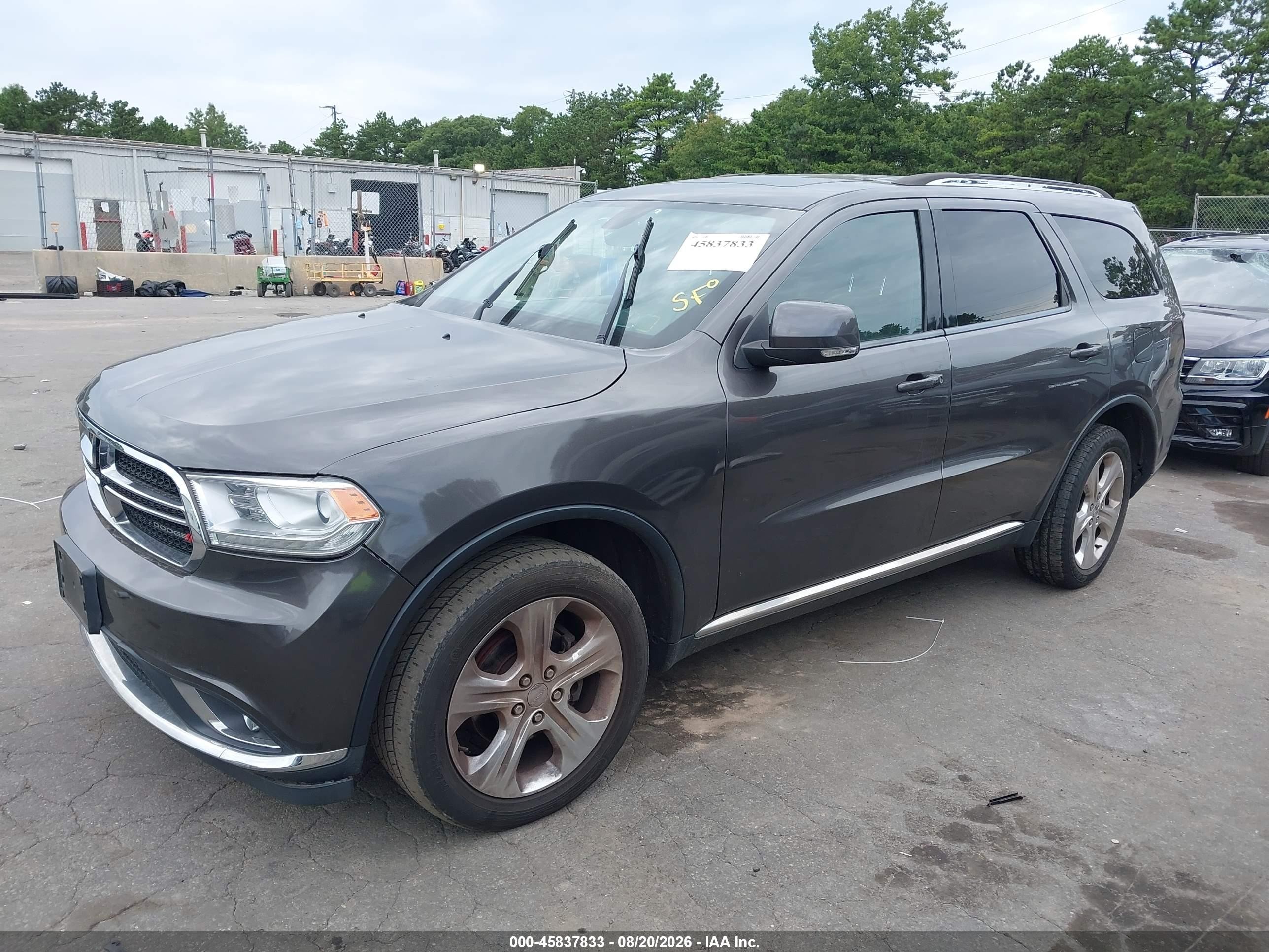 2014 Dodge Durango Limited Black vin: 1C4RDJDG6EC598383