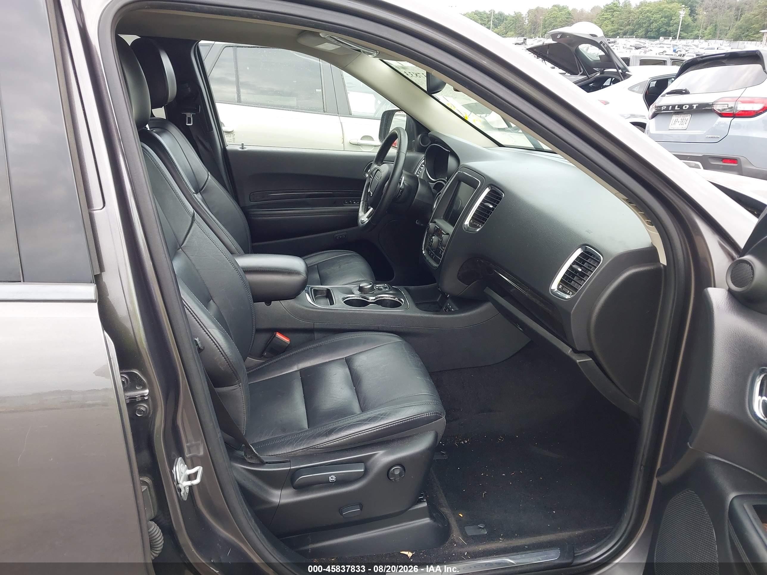 2014 Dodge Durango Limited Black vin: 1C4RDJDG6EC598383