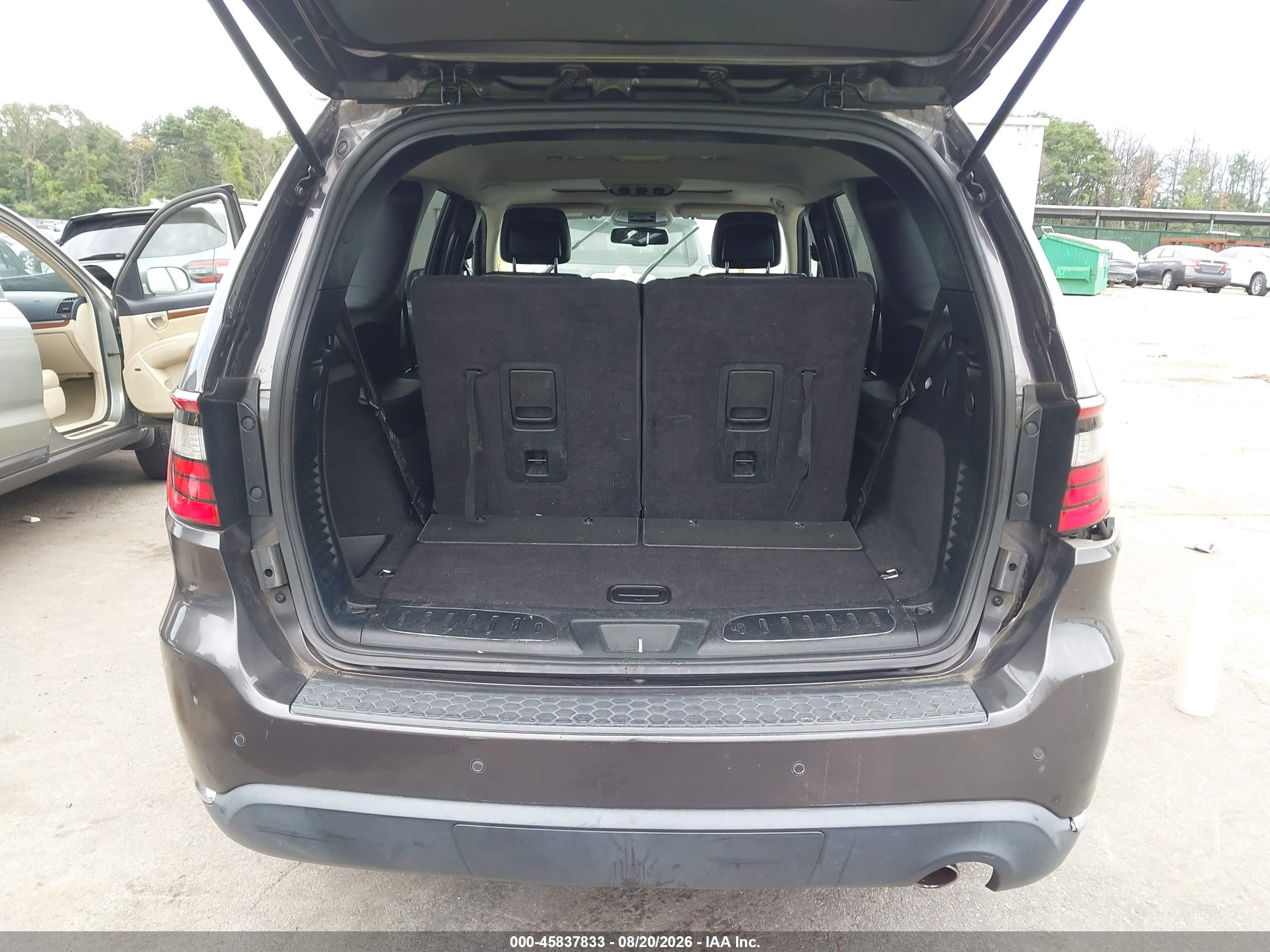 2014 Dodge Durango Limited Black vin: 1C4RDJDG6EC598383