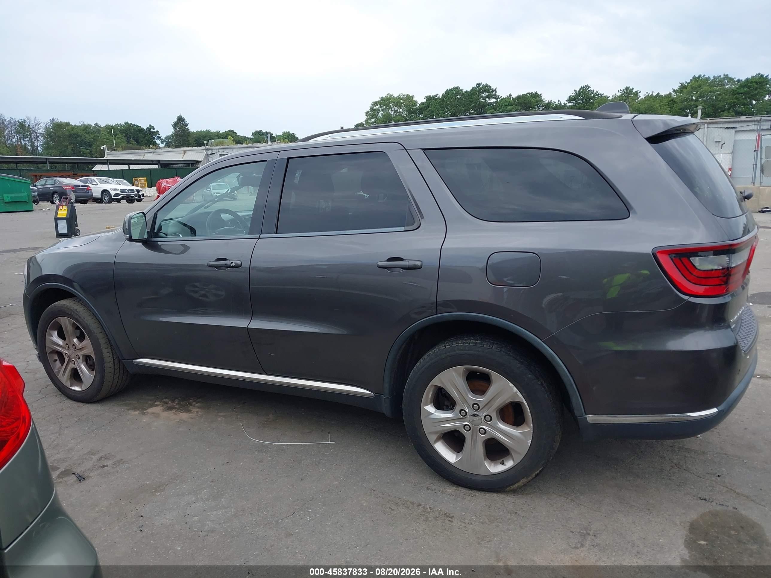 2014 Dodge Durango Limited Black vin: 1C4RDJDG6EC598383