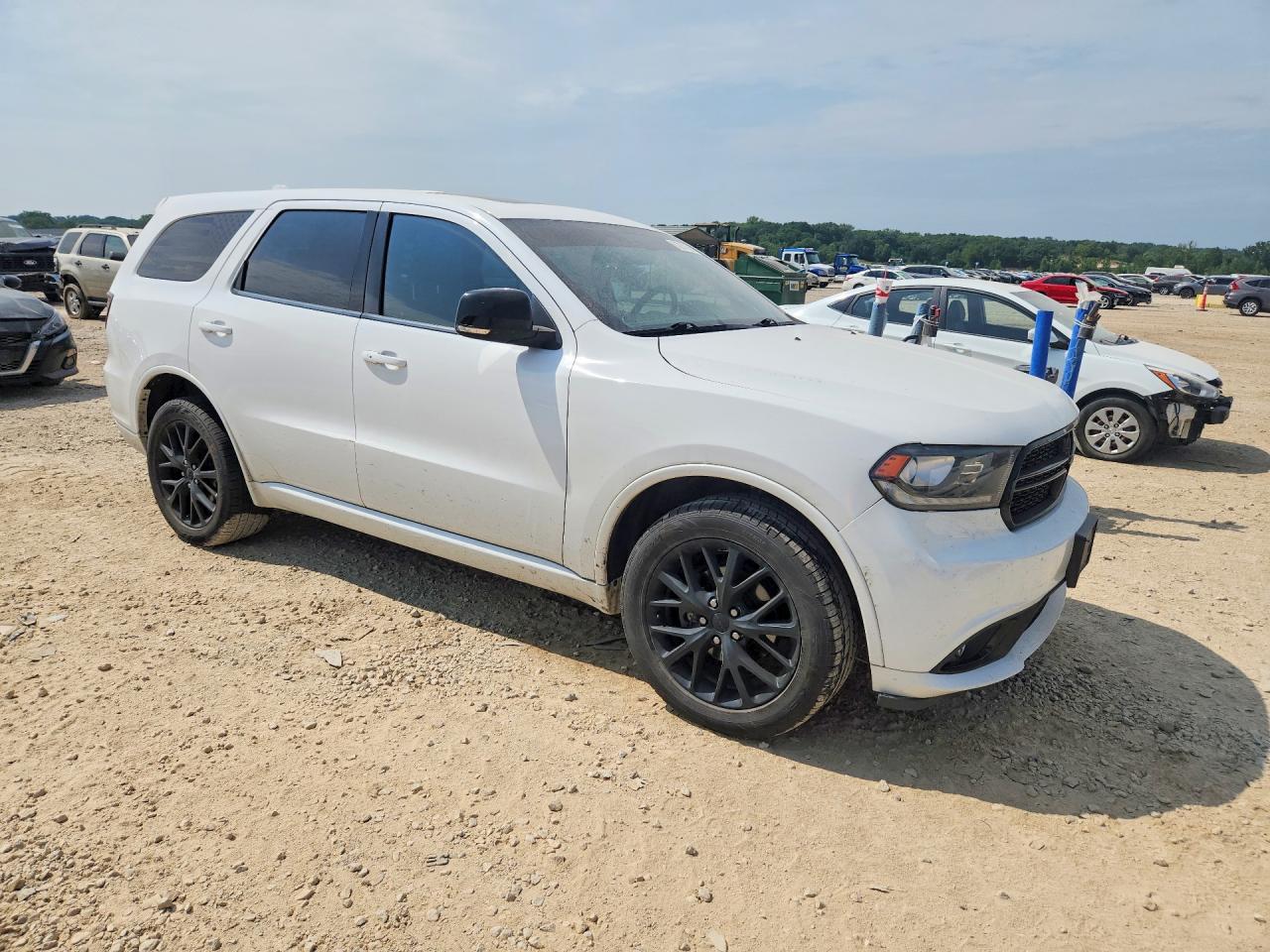 2015 Dodge Durango Limited White vin: 1C4RDJDG6FC114584