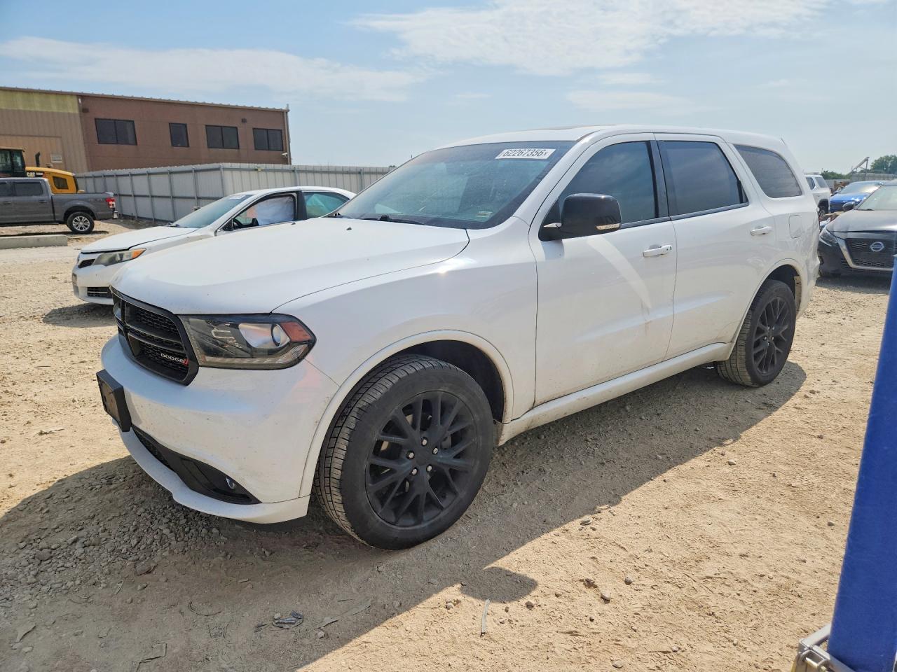 2015 Dodge Durango Limited White vin: 1C4RDJDG6FC114584