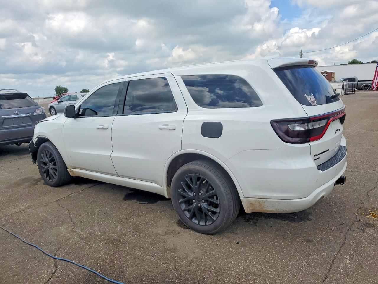 2015 Dodge Durango Limited White vin: 1C4RDJDG6FC128162