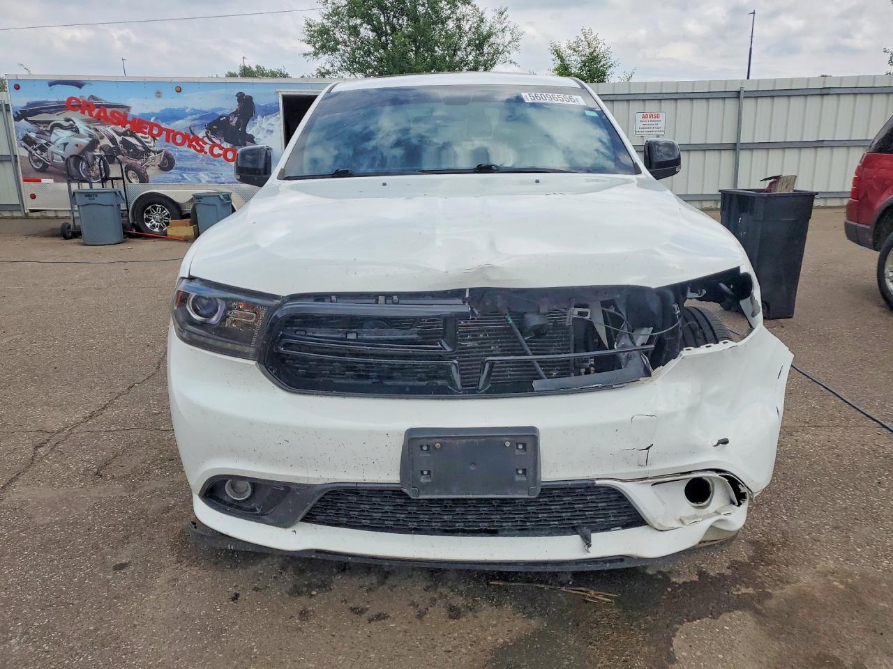 2015 Dodge Durango Limited White vin: 1C4RDJDG6FC128162