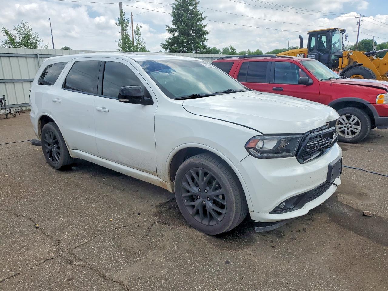 2015 Dodge Durango Limited White vin: 1C4RDJDG6FC128162