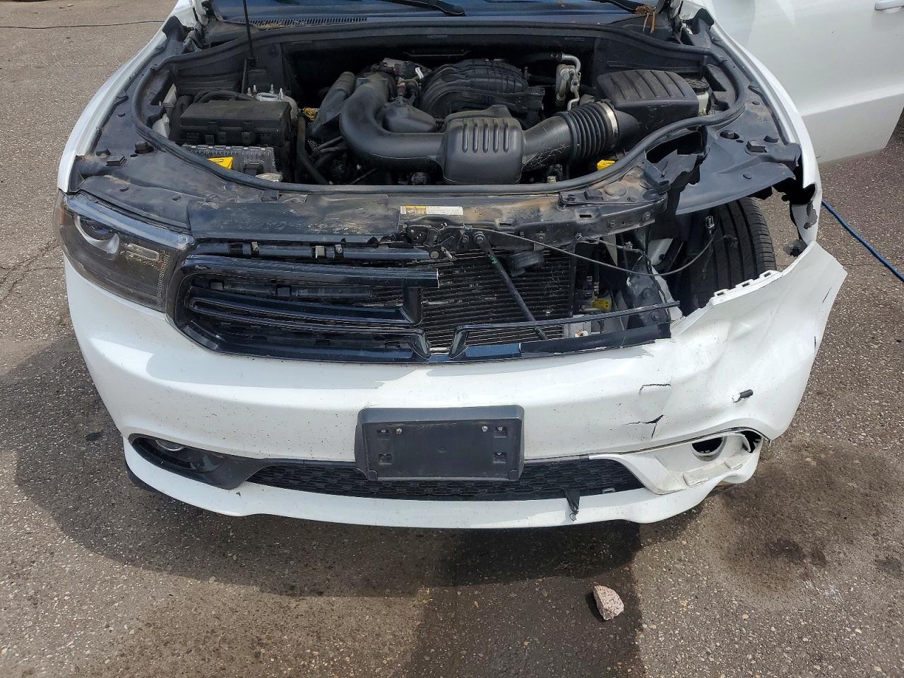 2015 Dodge Durango Limited White vin: 1C4RDJDG6FC128162