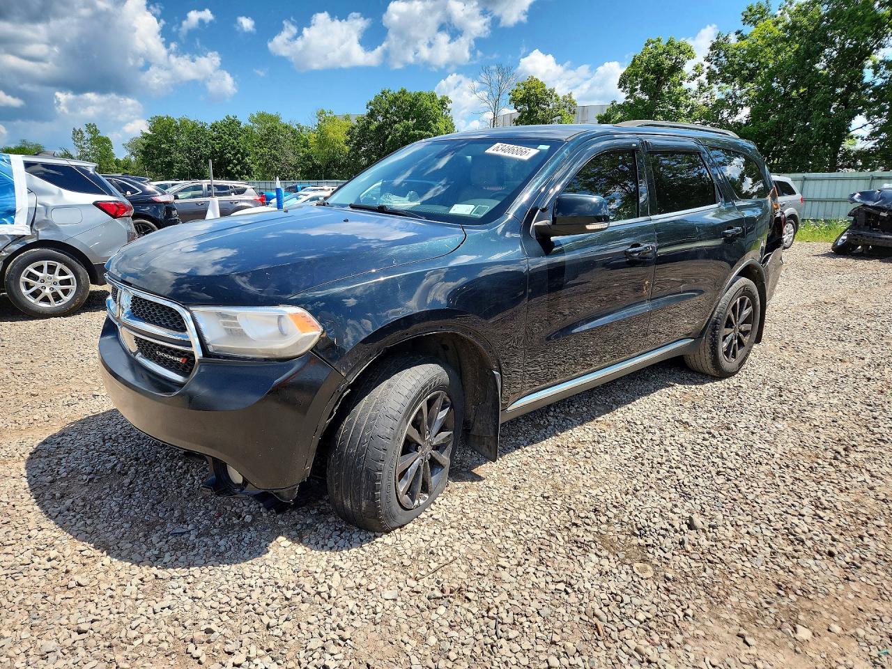 2015 Dodge Durango Limited Green vin: 1C4RDJDG6FC145821
