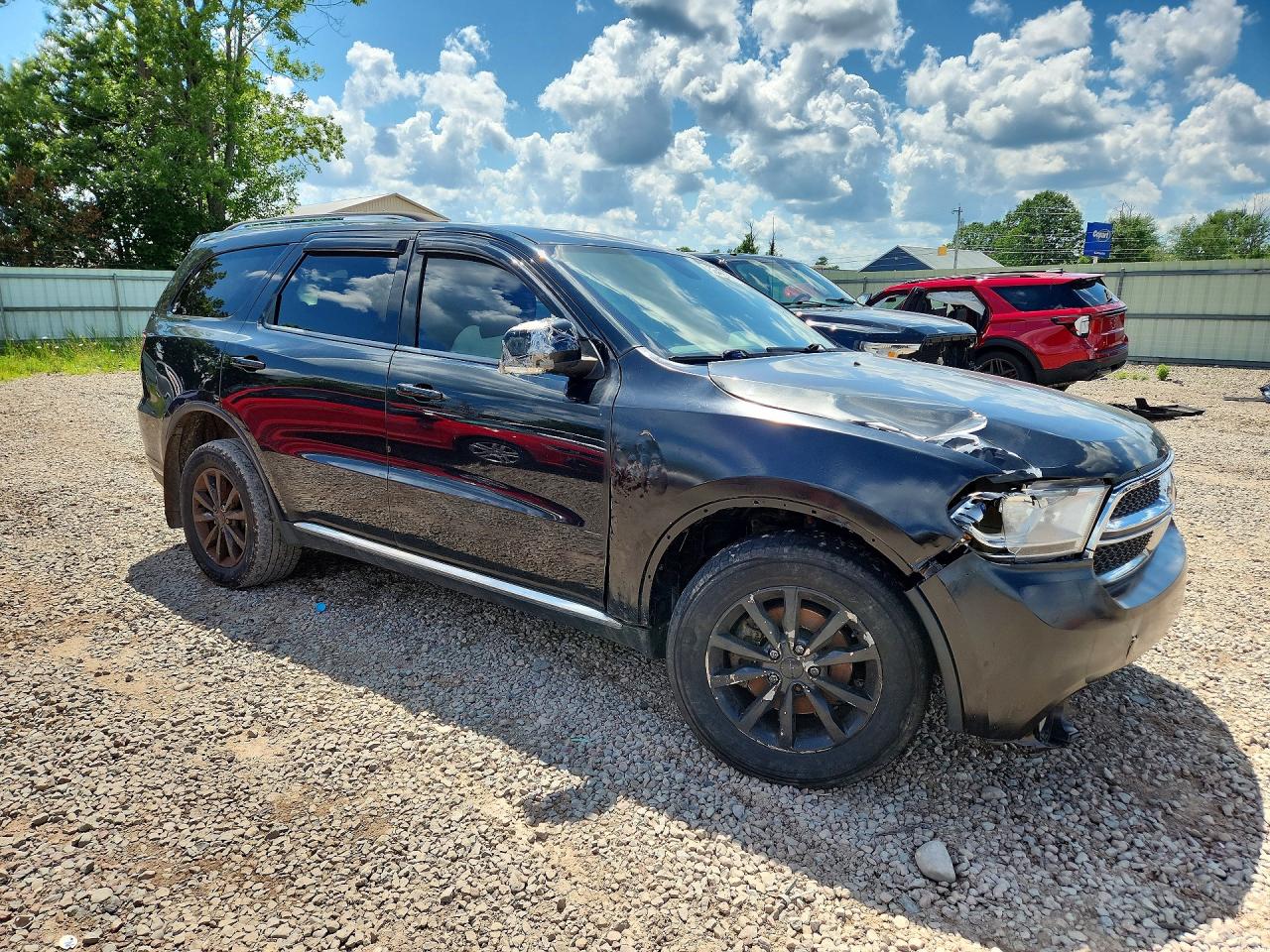 2015 Dodge Durango Limited Green vin: 1C4RDJDG6FC145821