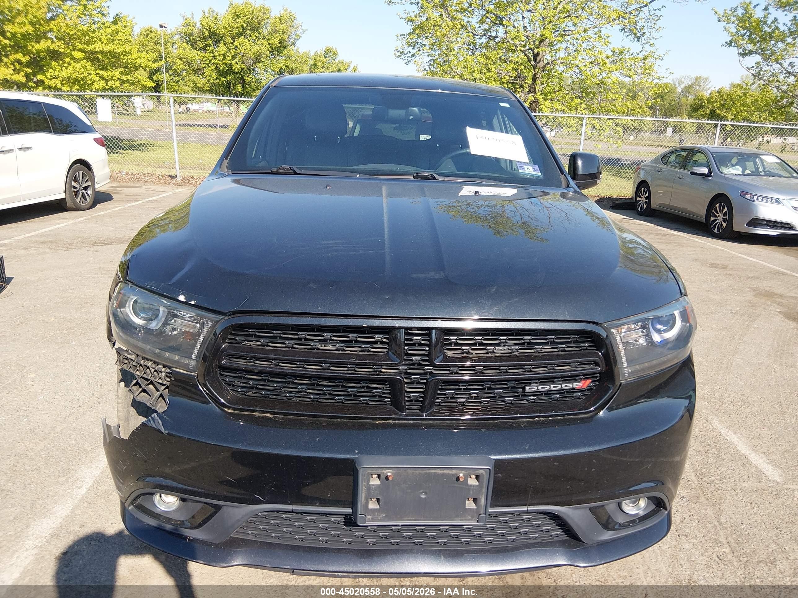 2015 Dodge Durango Limited Black vin: 1C4RDJDG6FC782126