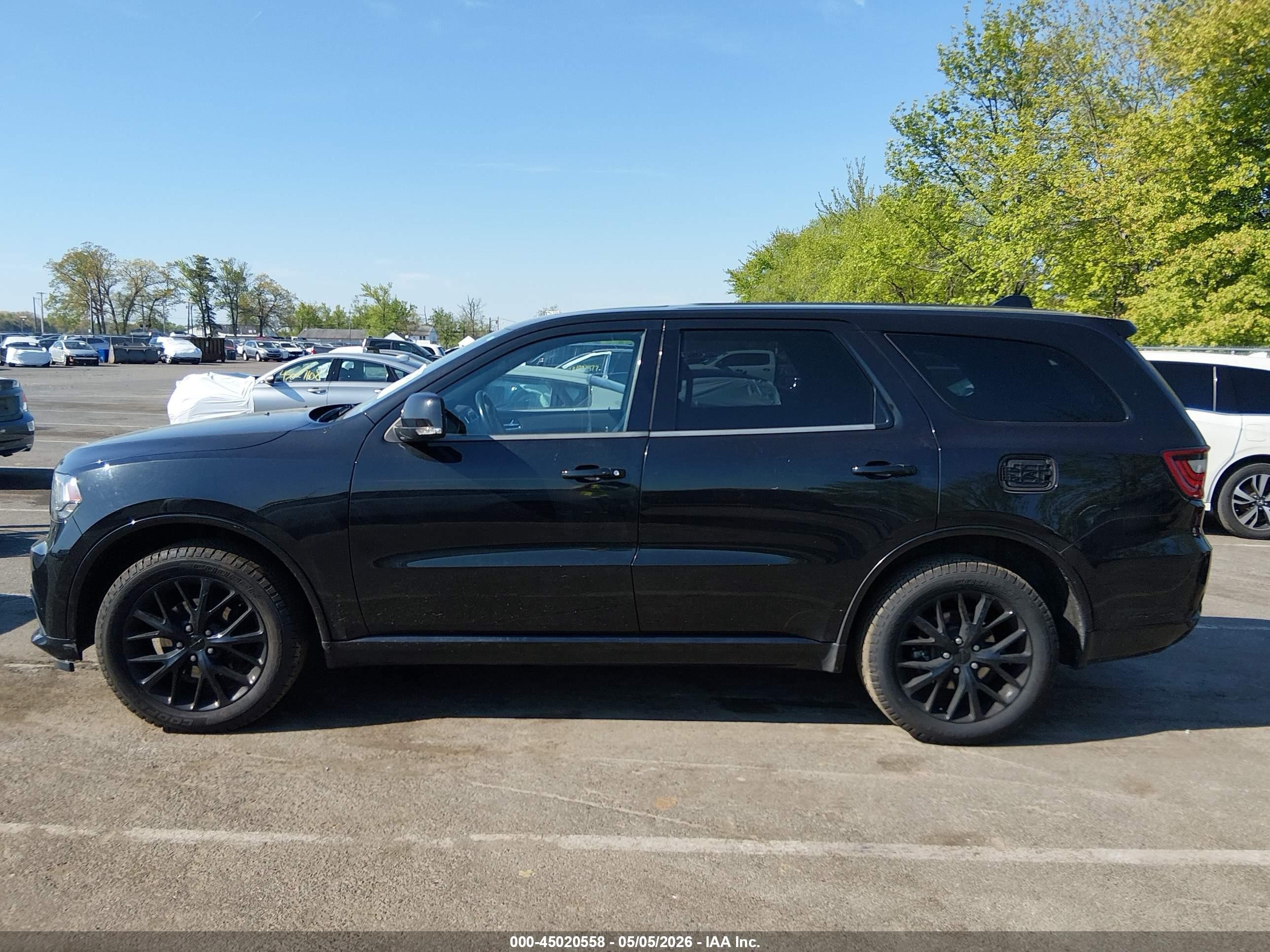 2015 Dodge Durango Limited Black vin: 1C4RDJDG6FC782126