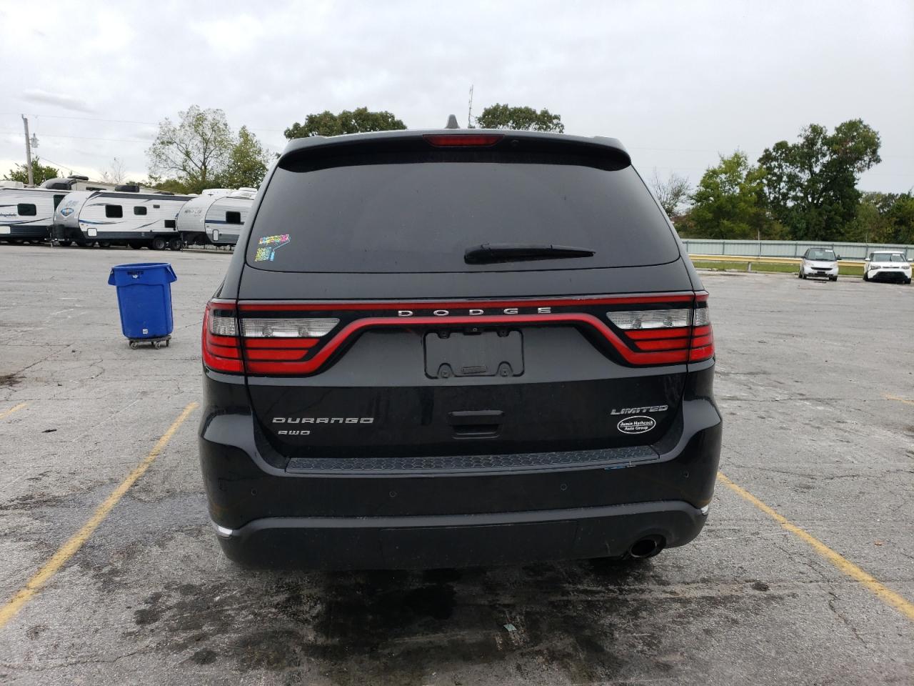 2015 Dodge Durango Limited Black vin: 1C4RDJDG6FC827114