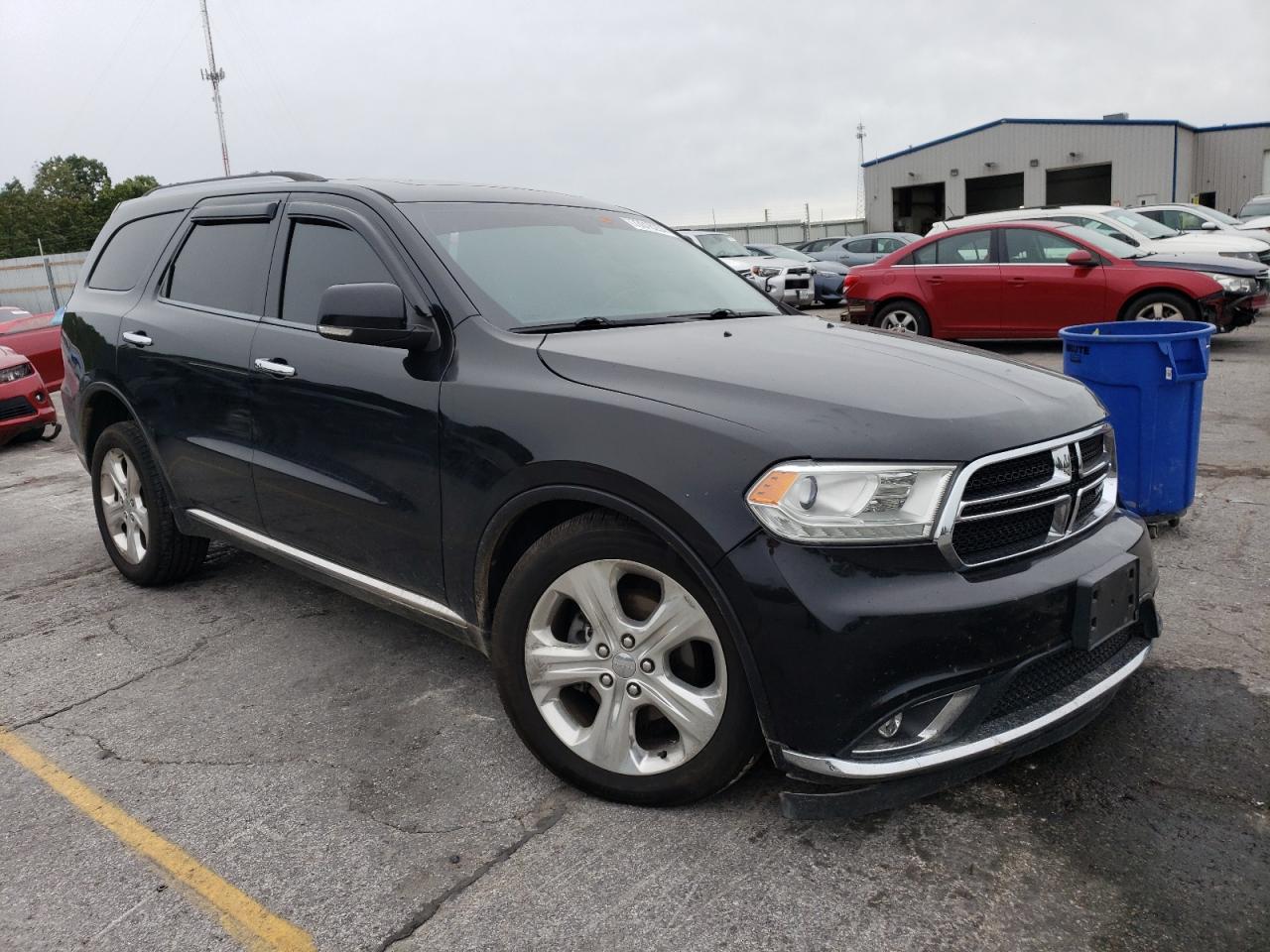 2015 Dodge Durango Limited Black vin: 1C4RDJDG6FC827114