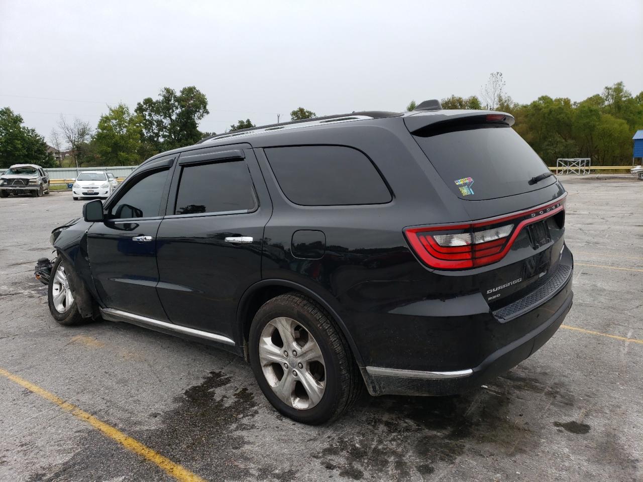 2015 Dodge Durango Limited Black vin: 1C4RDJDG6FC827114