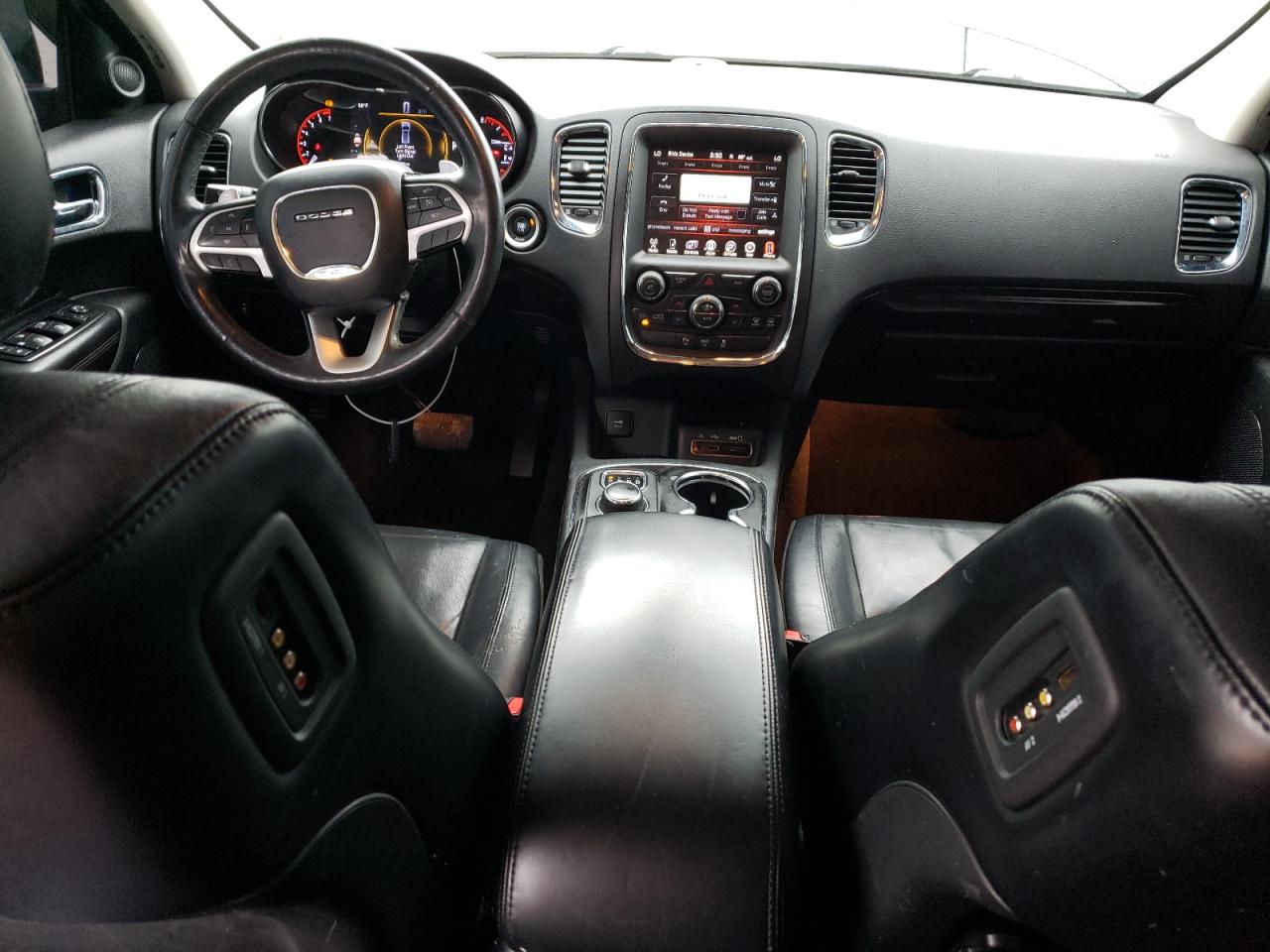 2015 Dodge Durango Limited Black vin: 1C4RDJDG6FC827114